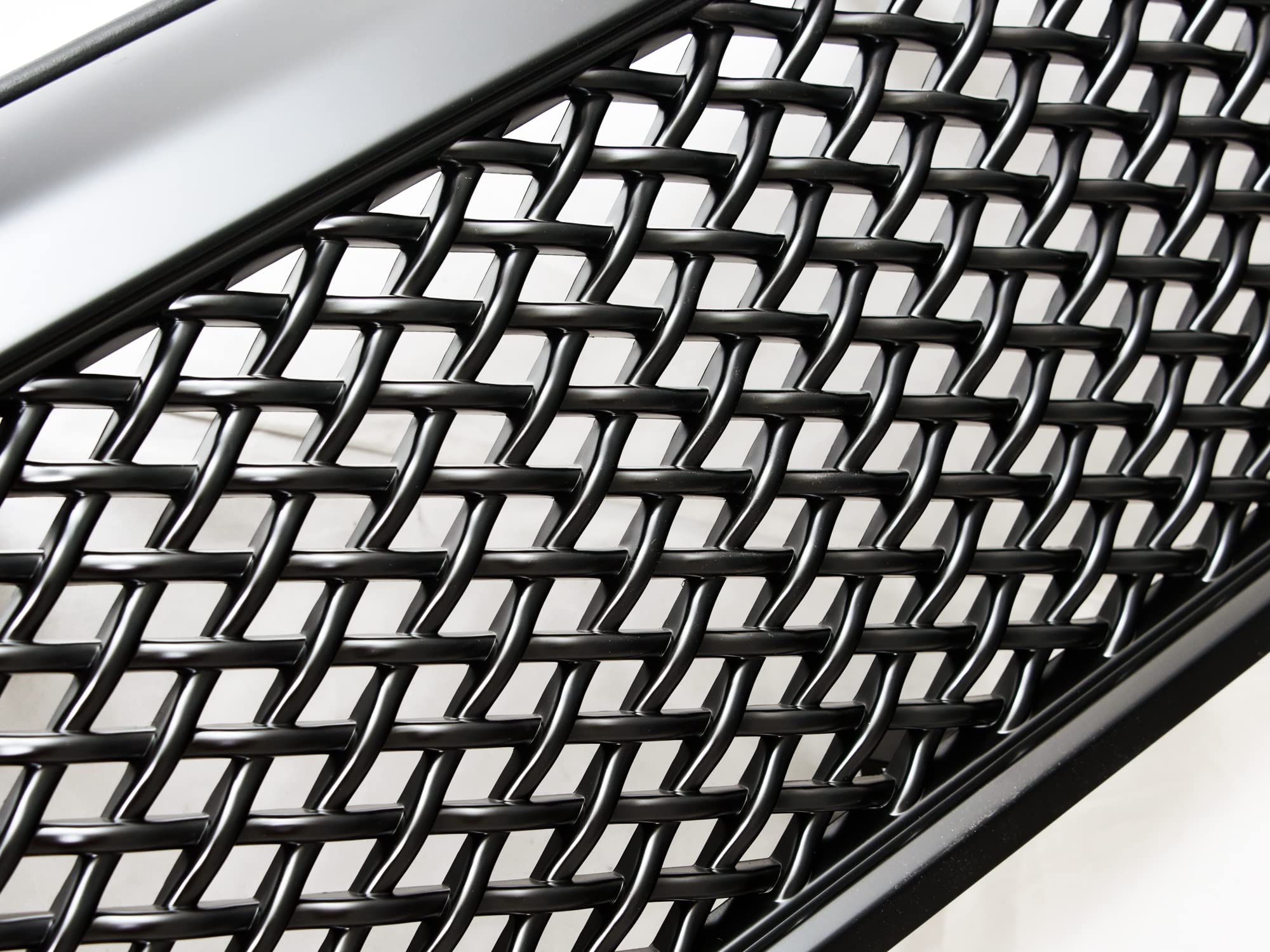 7165564 Armordillo USA Mesh Front Hood Grille - Matte Black Fits 2005-2011 Toyota Tacoma