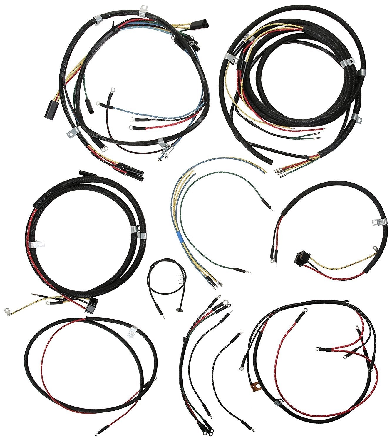 17201.04 | Omix-Ada | Engine Wiring Harness, Turn Signal | OE Reference: 643261T | Fits 1946-1949 Willys CJ2A