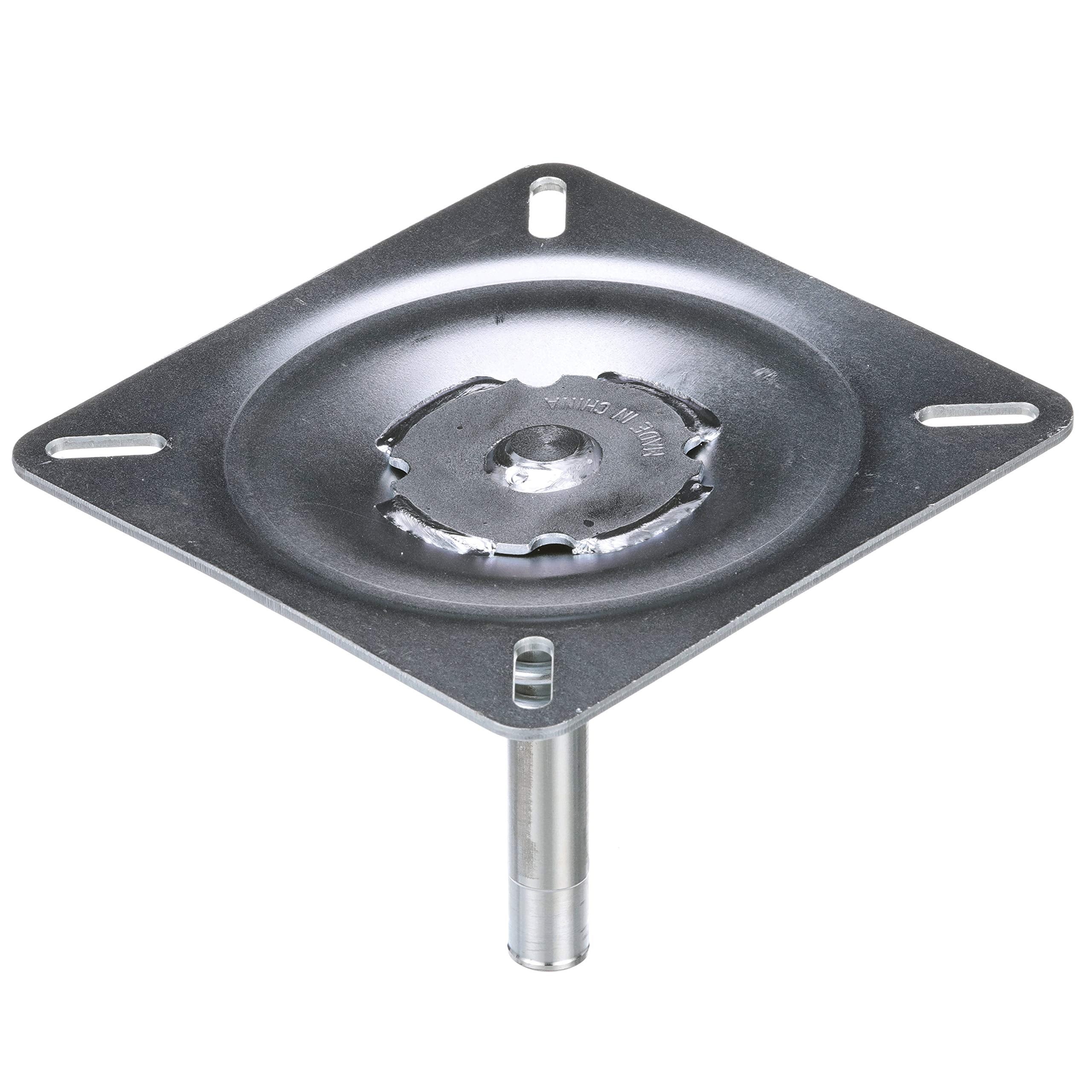 Attwood ¾-Inch Pin Lock’N’Pin SP-1002 Seat Mount, 2 ¾-Inch Steel Pin With Spring, 3-Degree Tilt, 2-Inch Installed Height