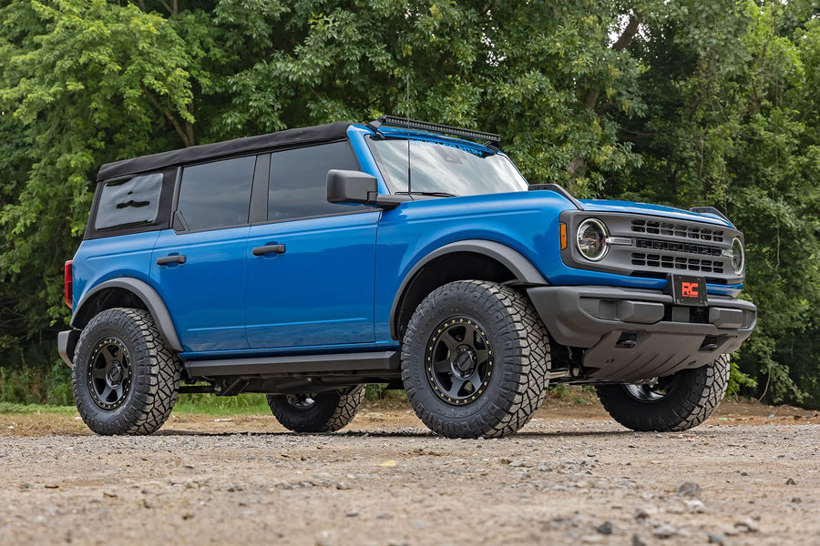1" Rough Country Leveling Kit for Ford Bronco (2021-2025) - Increases Ground Clearance, Easy Bolt-on Install