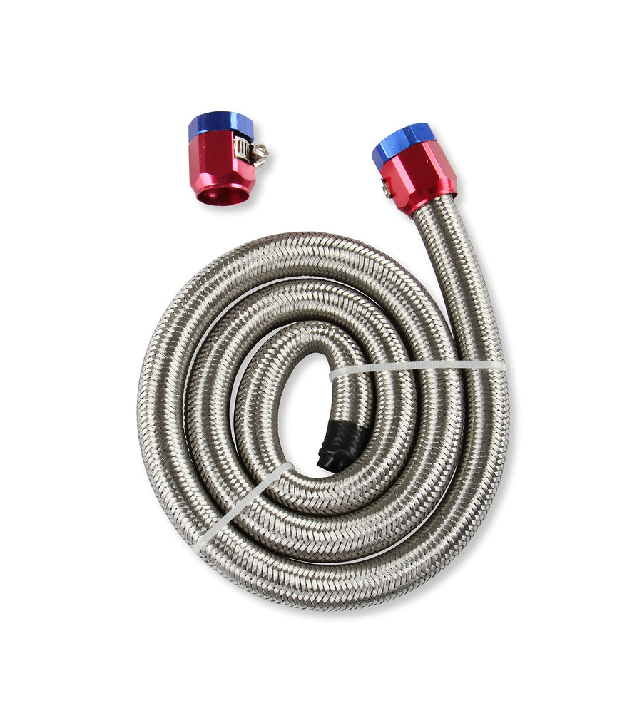 Universal Mr. Gasket 1526 Steel Braided Fuel Line