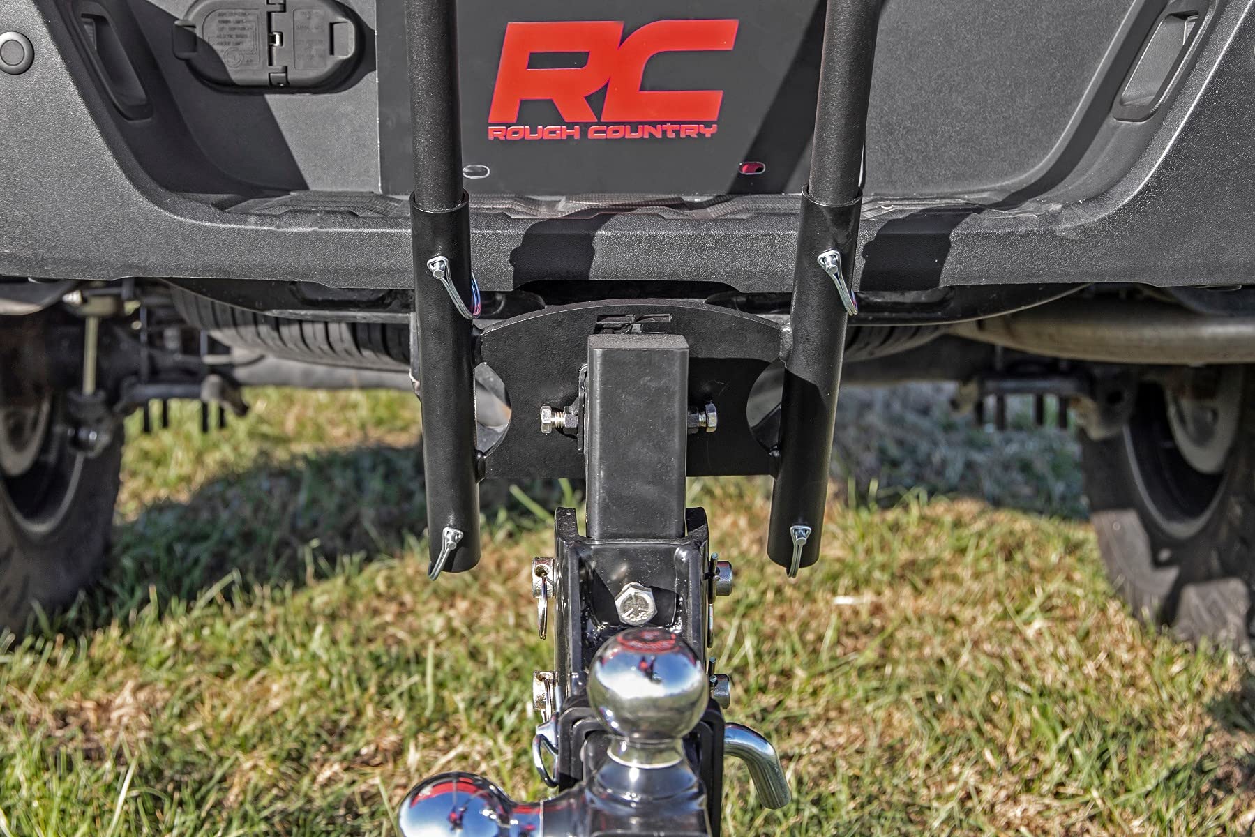 Rough Country 2" Hitch Universal Dual Flag Pole Holder - 117500