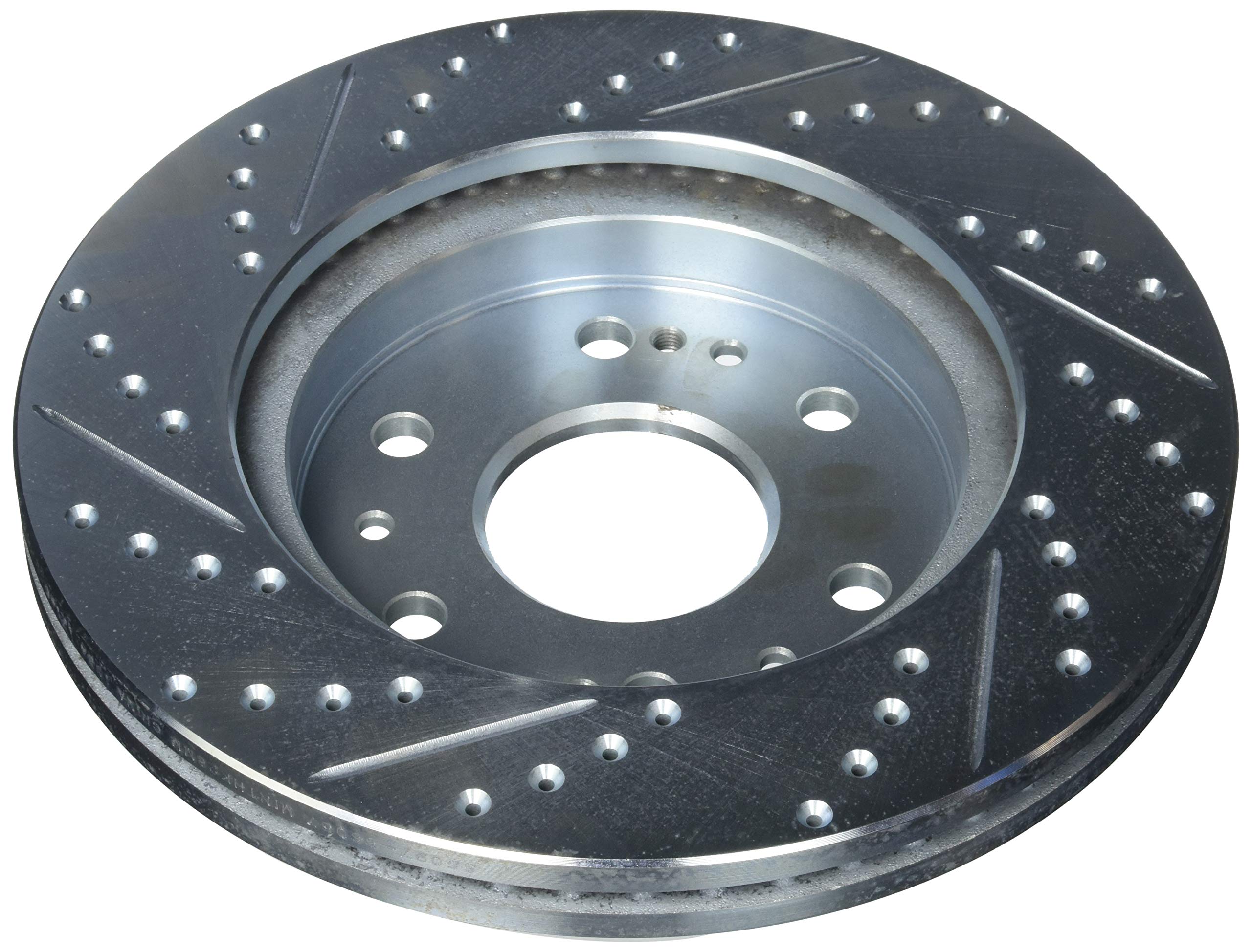 StopTech 227.66057L Brake Rotor Select Sport Drilled and Slotted; Front Left
