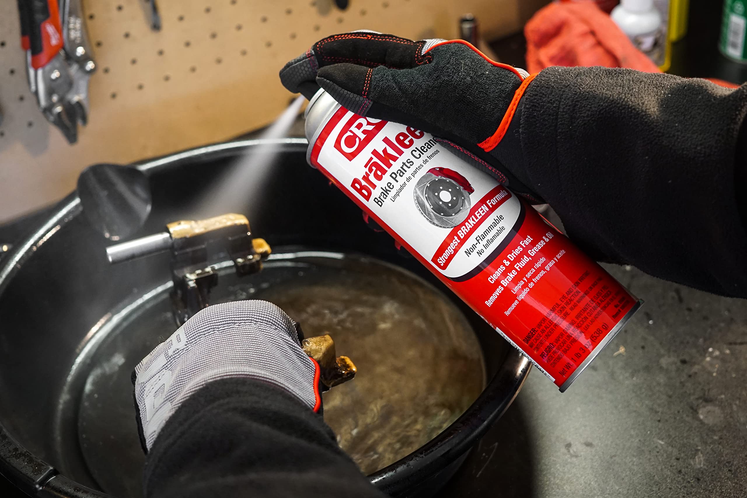 Brake Parts Cleaner CRC BRAKLEEN - Non-Flammable -1lb 3 Oz (05089)