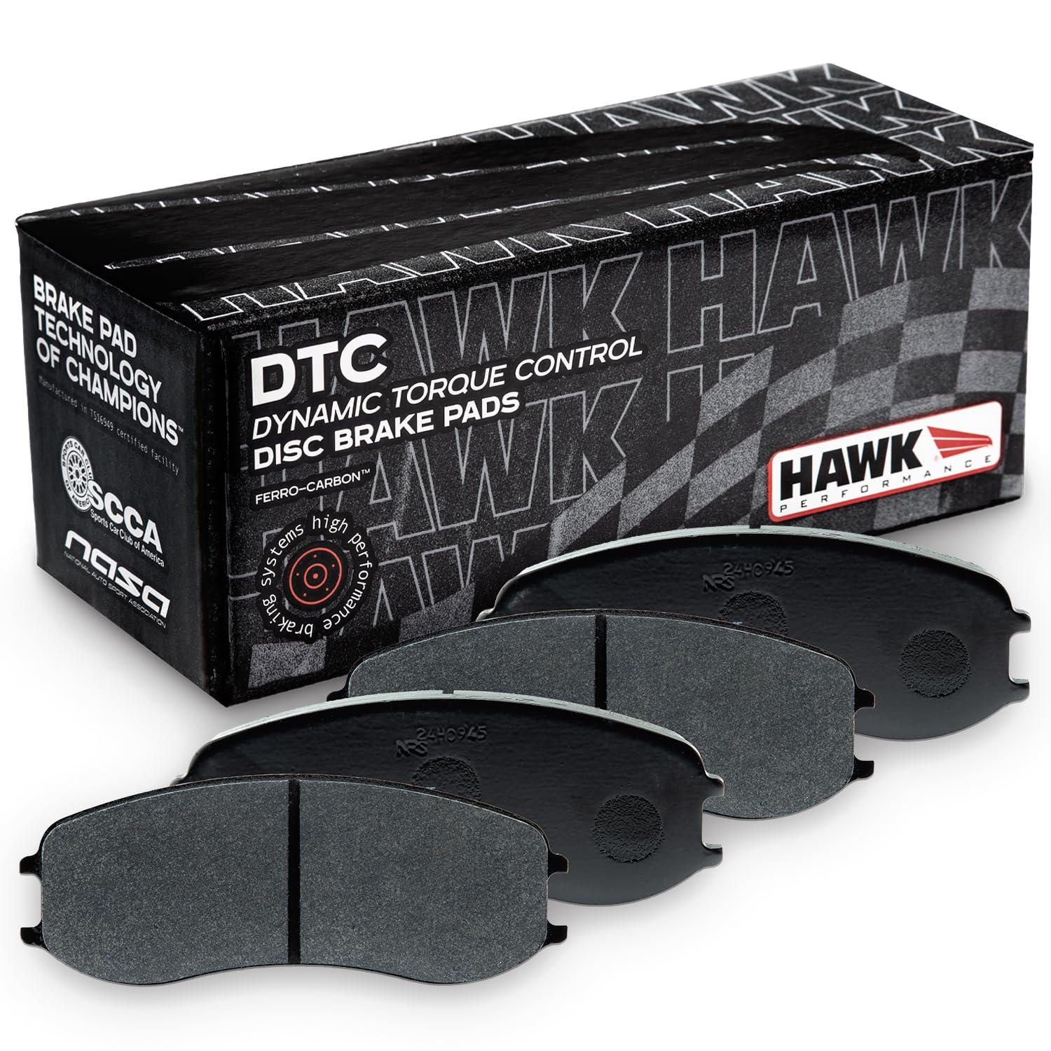 Hawk Performance DTC-70 HB945U.866 Motorsport Brake Pads