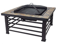 Slate Top Cascade Fire Pit