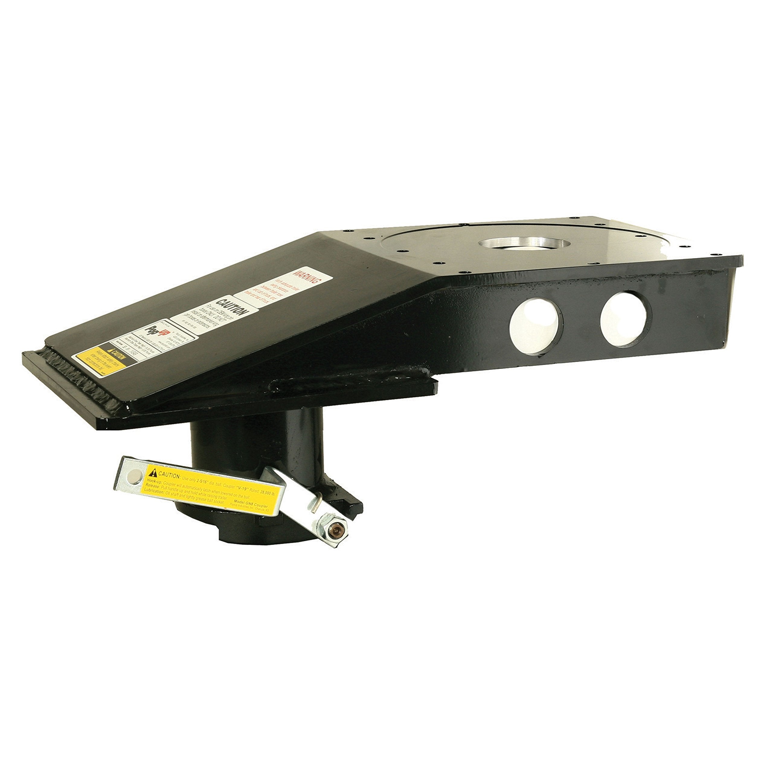 RV4 Pop Up Young's Product, LLC 5th Wheel Gooseneck Adapter - Flatbed Application