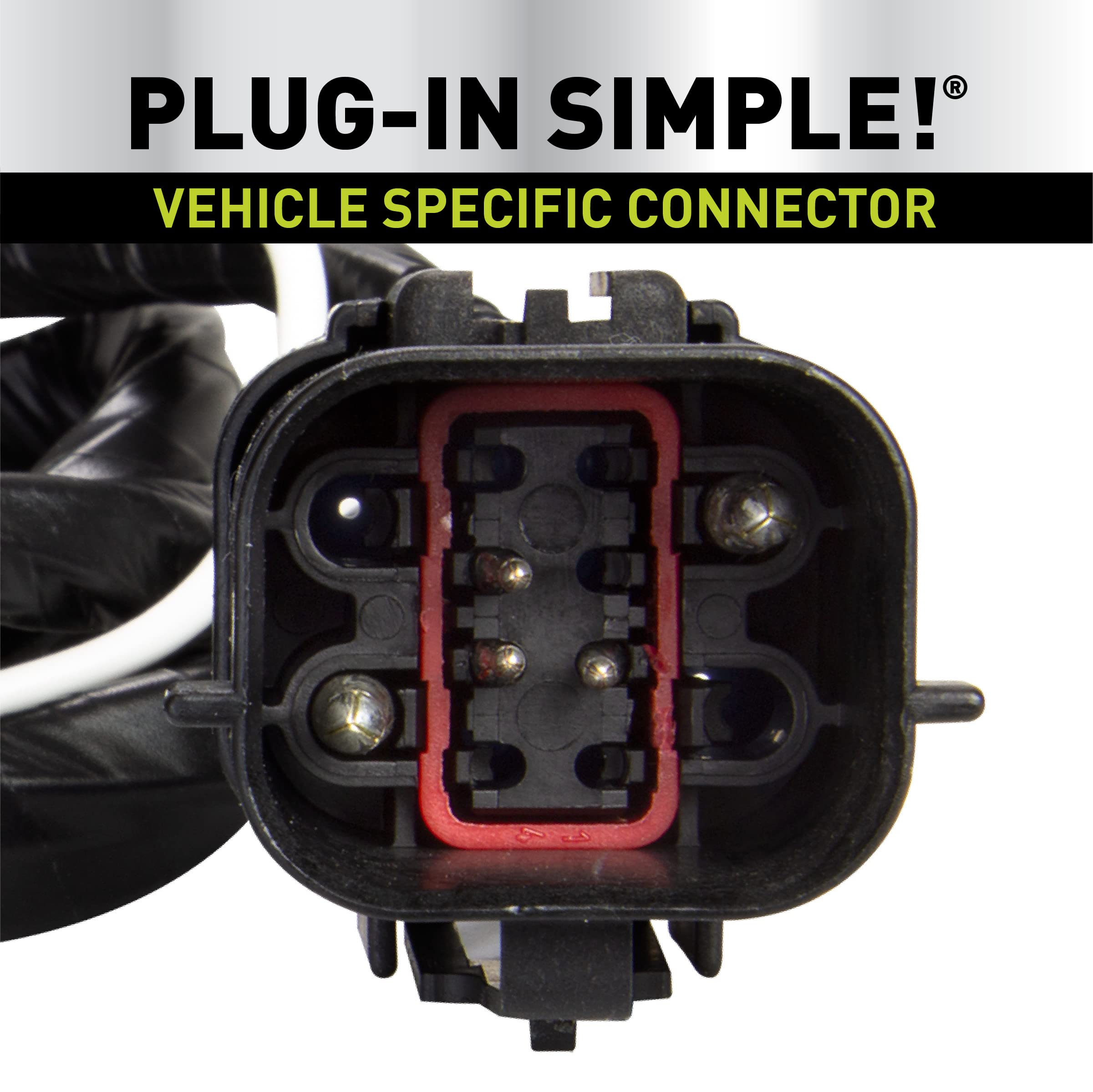 Plug-In Simple Hopkins 40925 FORD/LINCOLN Vehicle Specific Kit, Compatible With 2000-2002 Ford Expedition (w Factory 4 Flat), 2000-2002 Lincoln Navigator