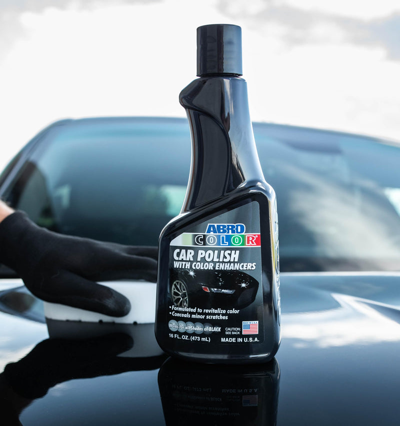 ABRO Car Polish Black: Scratch Remover for Vehicles and Paint Scratch Repair Restorer Wax, Polishing Compound for Car Detailing, Paint Scratch Repair for Vehicles, Scratch Remover 16oz.