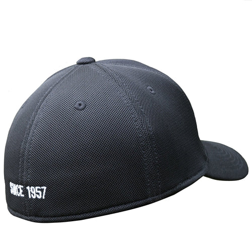 Hat, AutoMeter 0447LXL, Sport Mesh Flexfit, Black, LXL