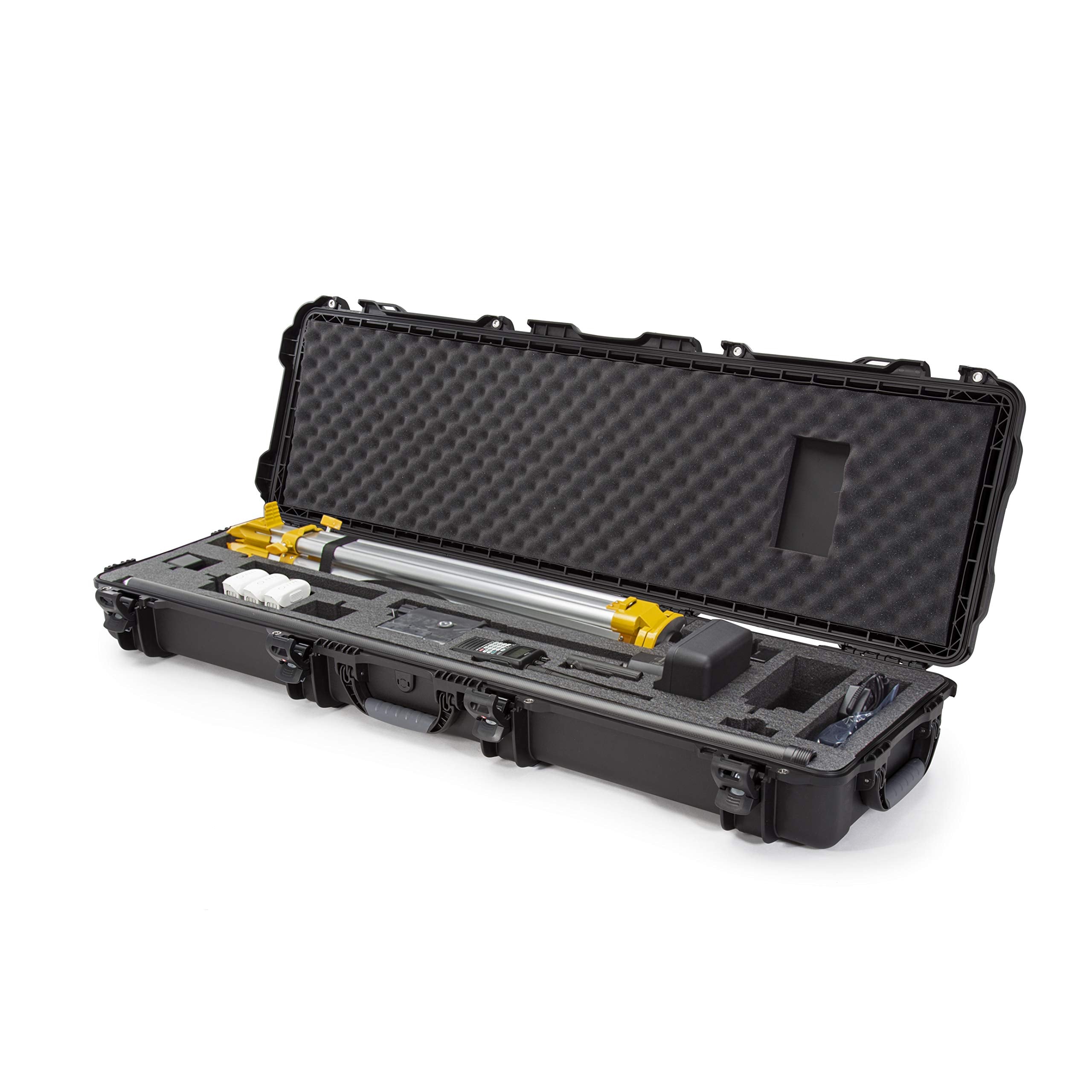 Nanuk Waterproof Hard Case 995 with Custom Foam Insert for DJI Ground Station RTK w/Wheels - Black (995-RTK1)