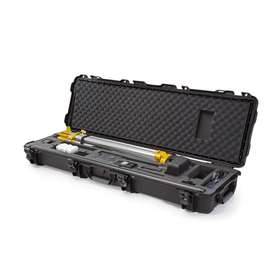 Nanuk Waterproof Hard Case 995 with Custom Foam Insert for DJI Ground Station RTK w/Wheels - Black (995-RTK1)