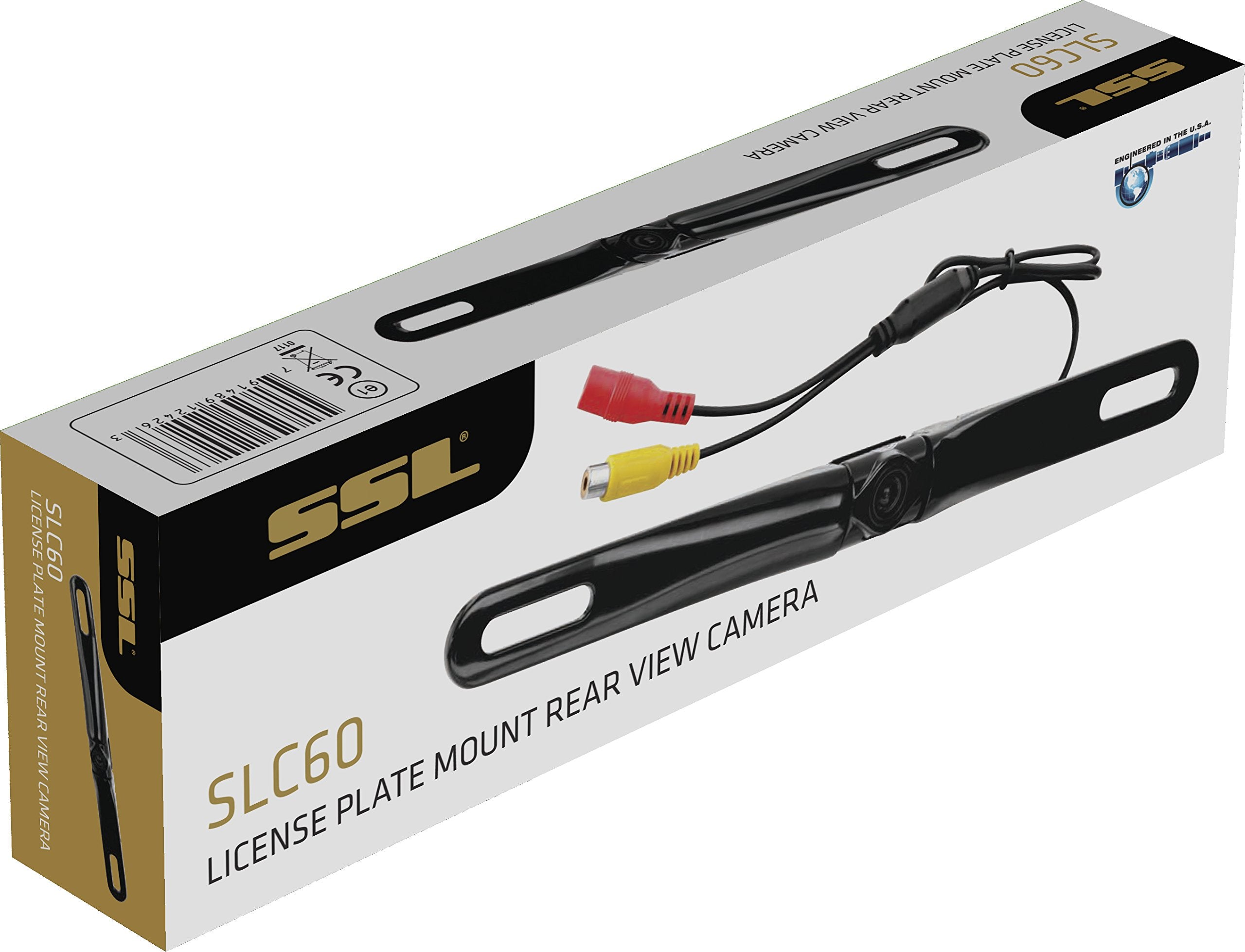 License Plate Mount Sound Storm Labs SLC60 Rear View Camera