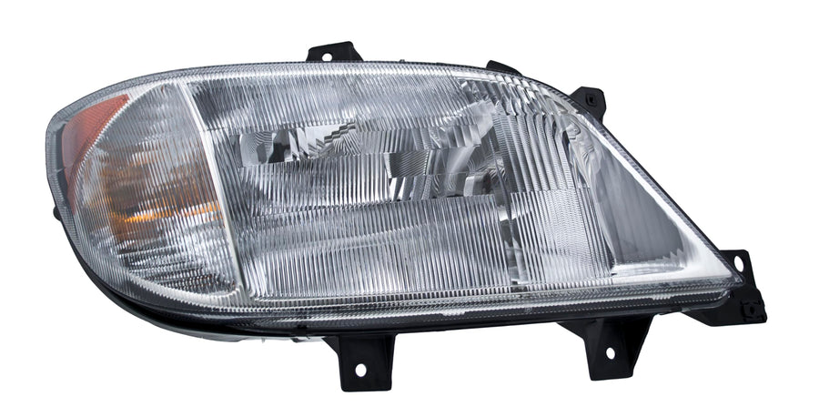Headlight Assembly HELLA 247005021, Passenger Side, Dodge Sprinter (901, 902, 903, 904), Multi