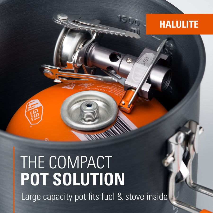 Halulite Boiler, GSI Outdoors, The Perfect Packable Pot, 1.8 Liter