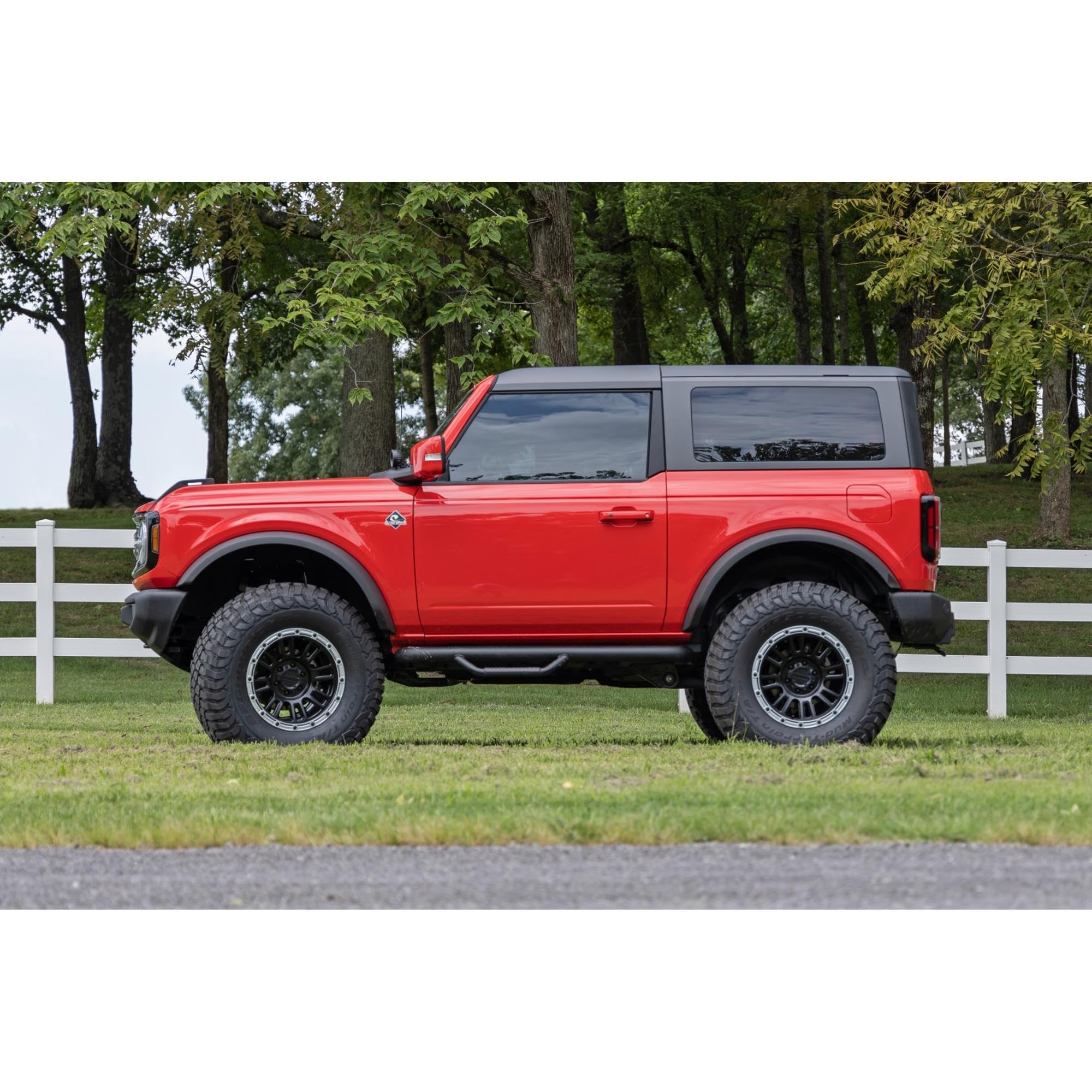 Rough Country Spare Tire Carrier Cover Replacement Kit for Ford Bronco 4WD (2021-2024)
