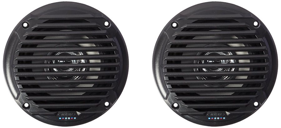 5.25" Jensen MS5006BR Black Dual Cone Waterproof Speakers