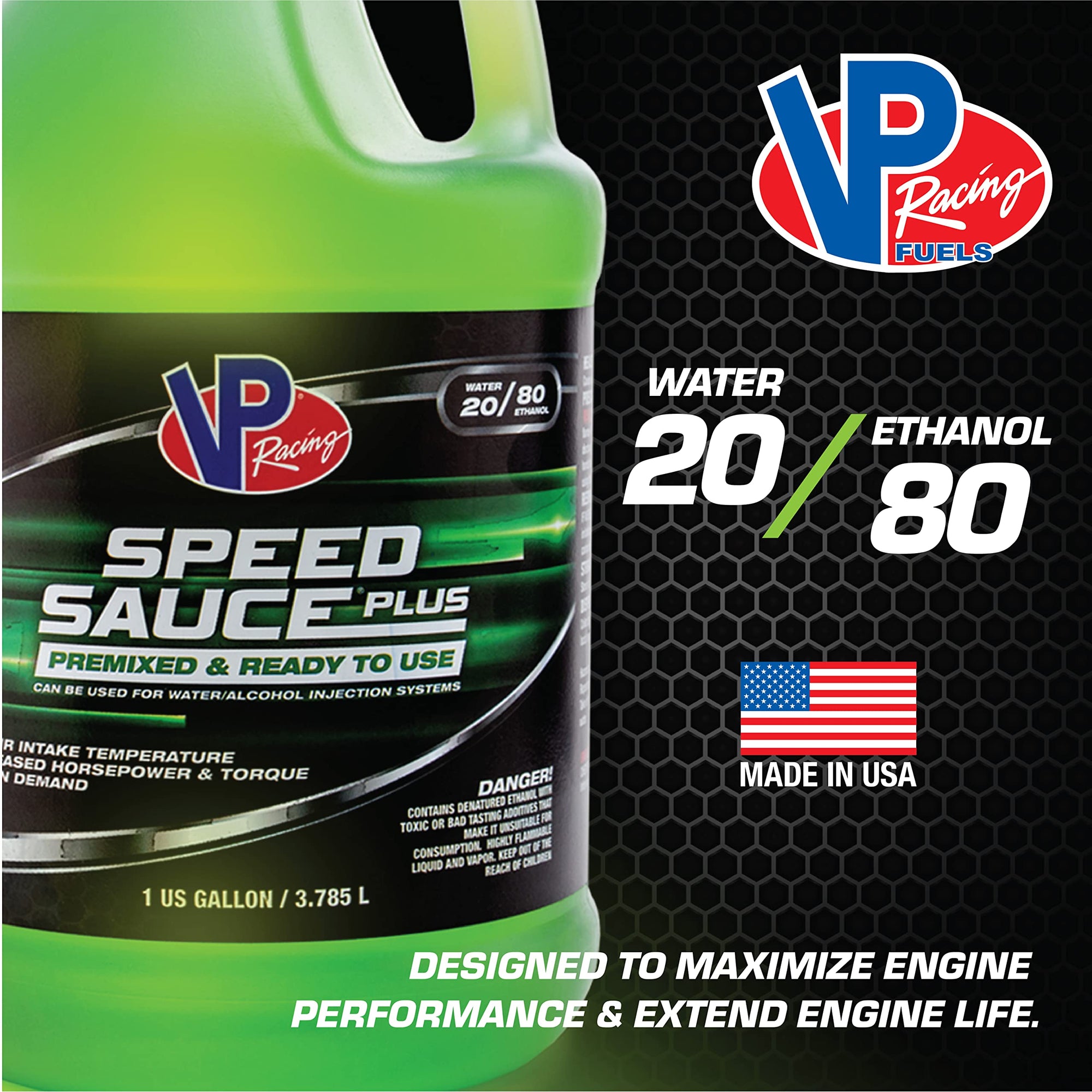 Speed Sauce Plus VP Racing Fuels Injection Fluid, 1 Gallon, 1 Pack