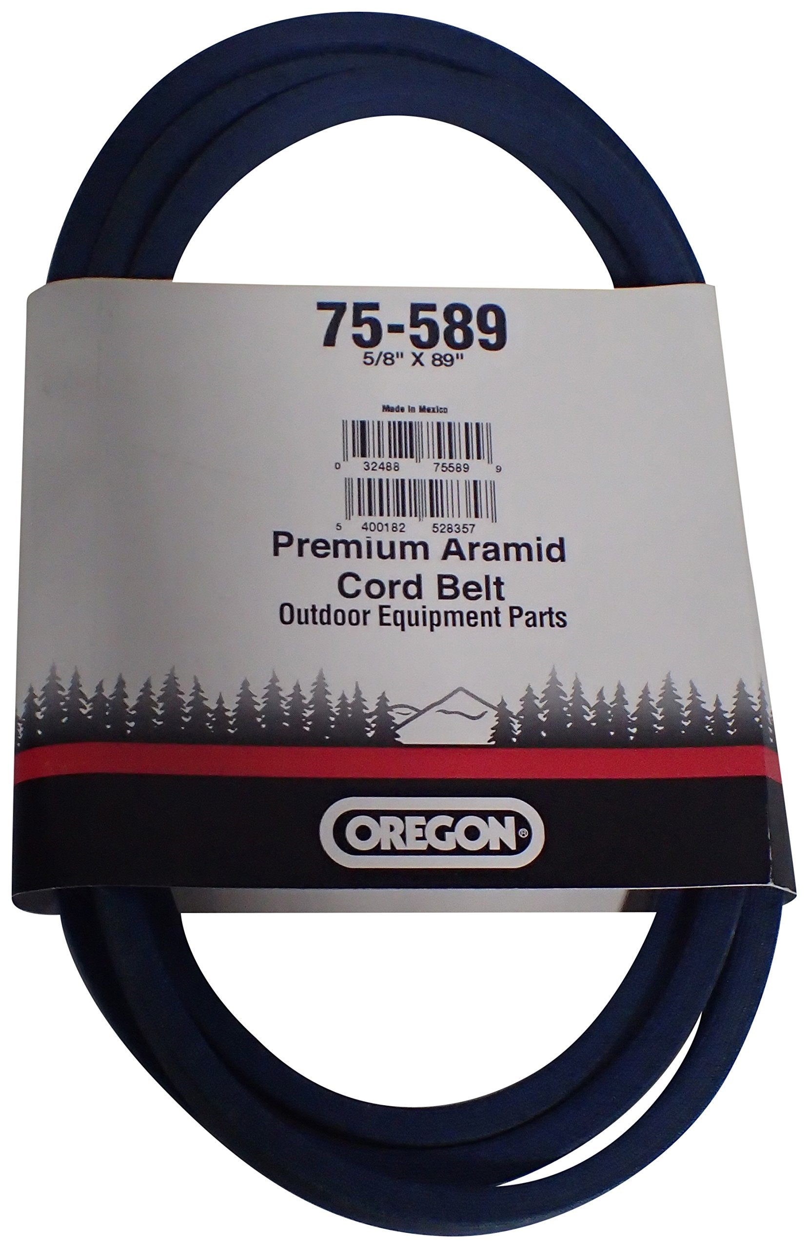 75-589 Oregon 5/8-by-89-inch Premium Aramid Fiber Cord Belt