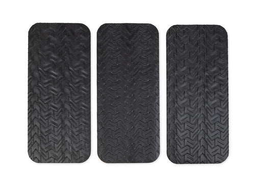 Camco RV Step Treads 42970, 3 Pack - Ideal Traction and Surface Protection for RV Steps and Cargo Ramps - Securely Adheres to Most Surfaces, Black