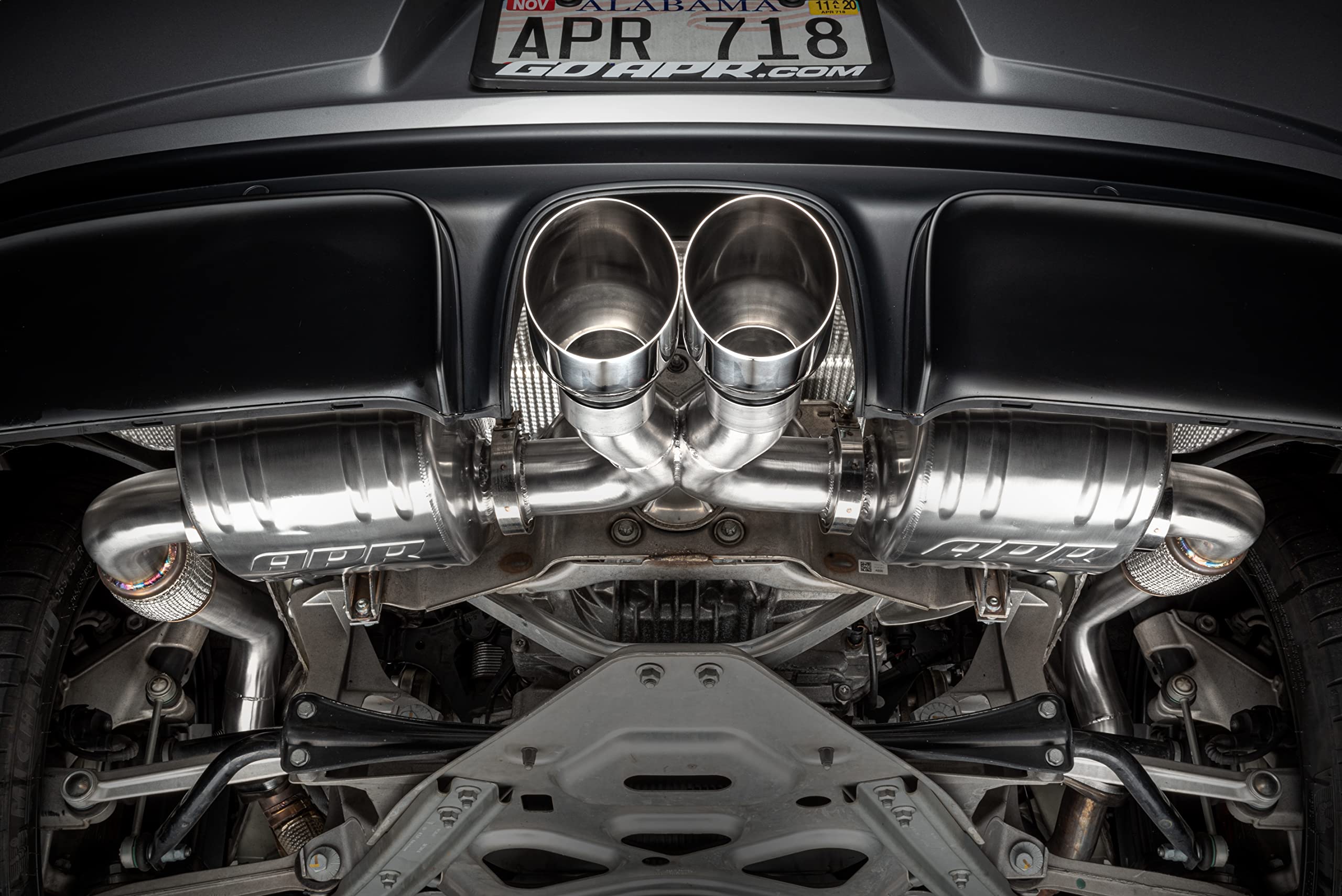 APR Optional Muffler CBK0028 Left Side APR CBK0024 Cat-Back