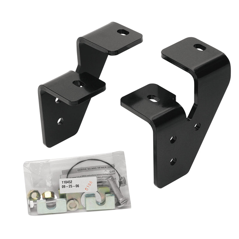 Fifth Wheel Bracket Kit Reese Towpower 58186, Black