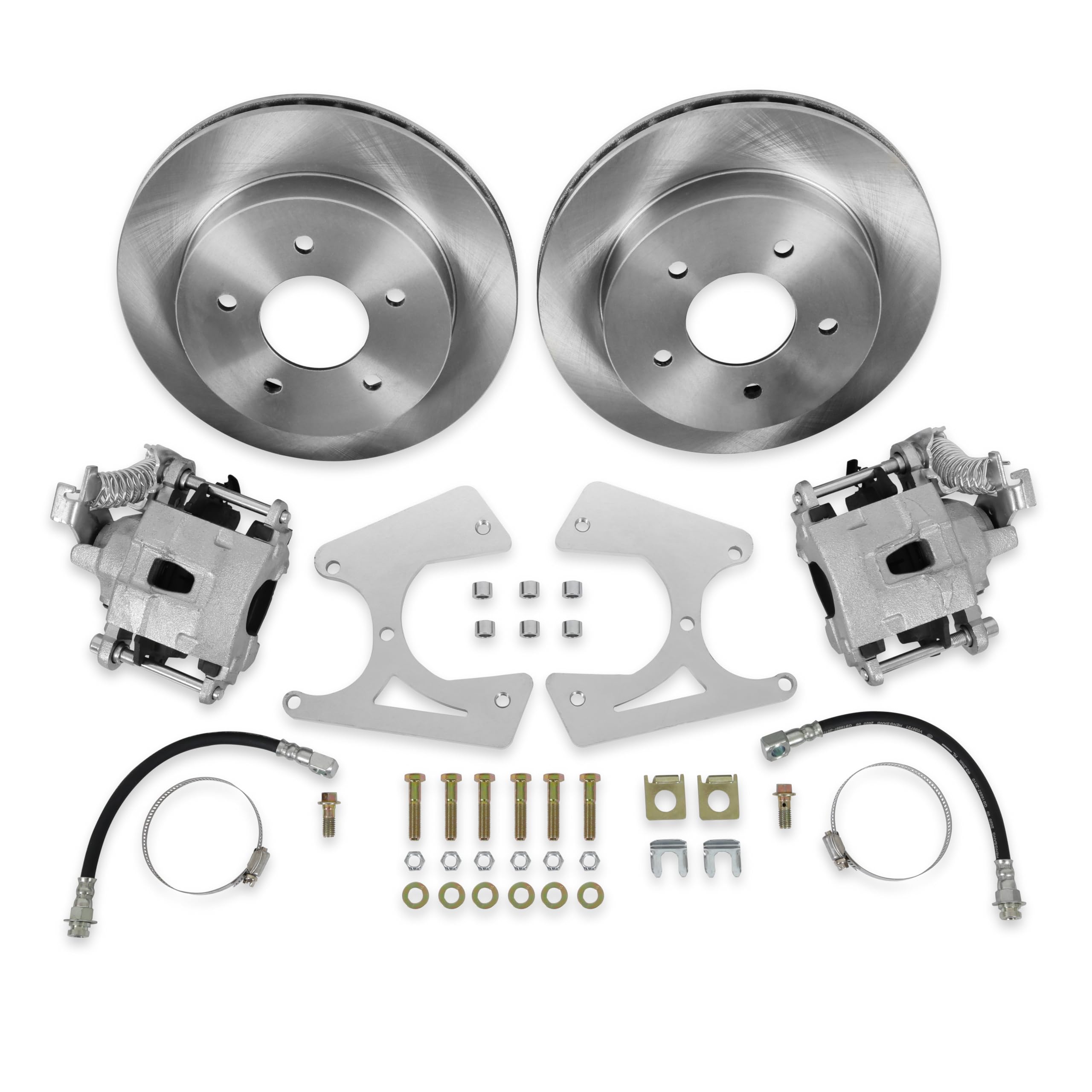 Rear Disc Brake Conversion Kit Brothers Trucks RDBK72-5 - 5-Lug - w/Parking Brake