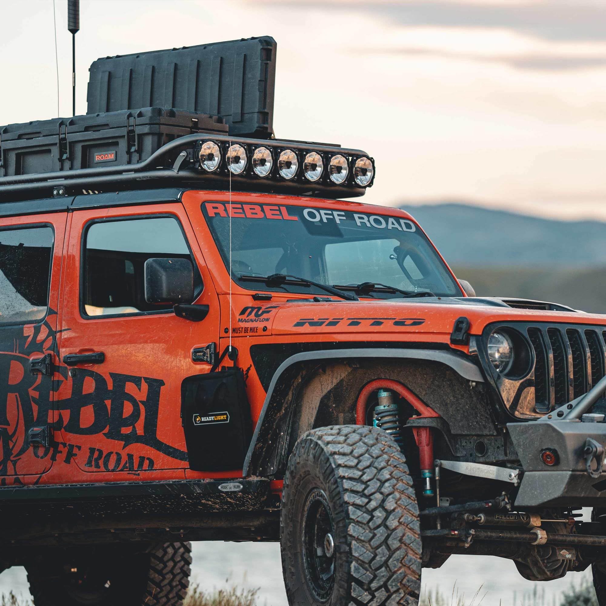 45" KC Hilites Gravity® Titan™ LED Light Bar - 7-Light