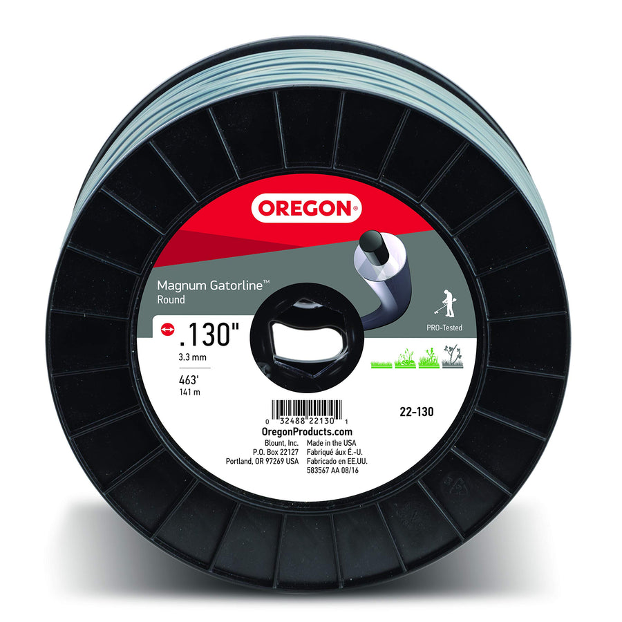 Oregon Magnum Gatorline 22-130 Round Trimmer Line .13-Inch by 459-Foot