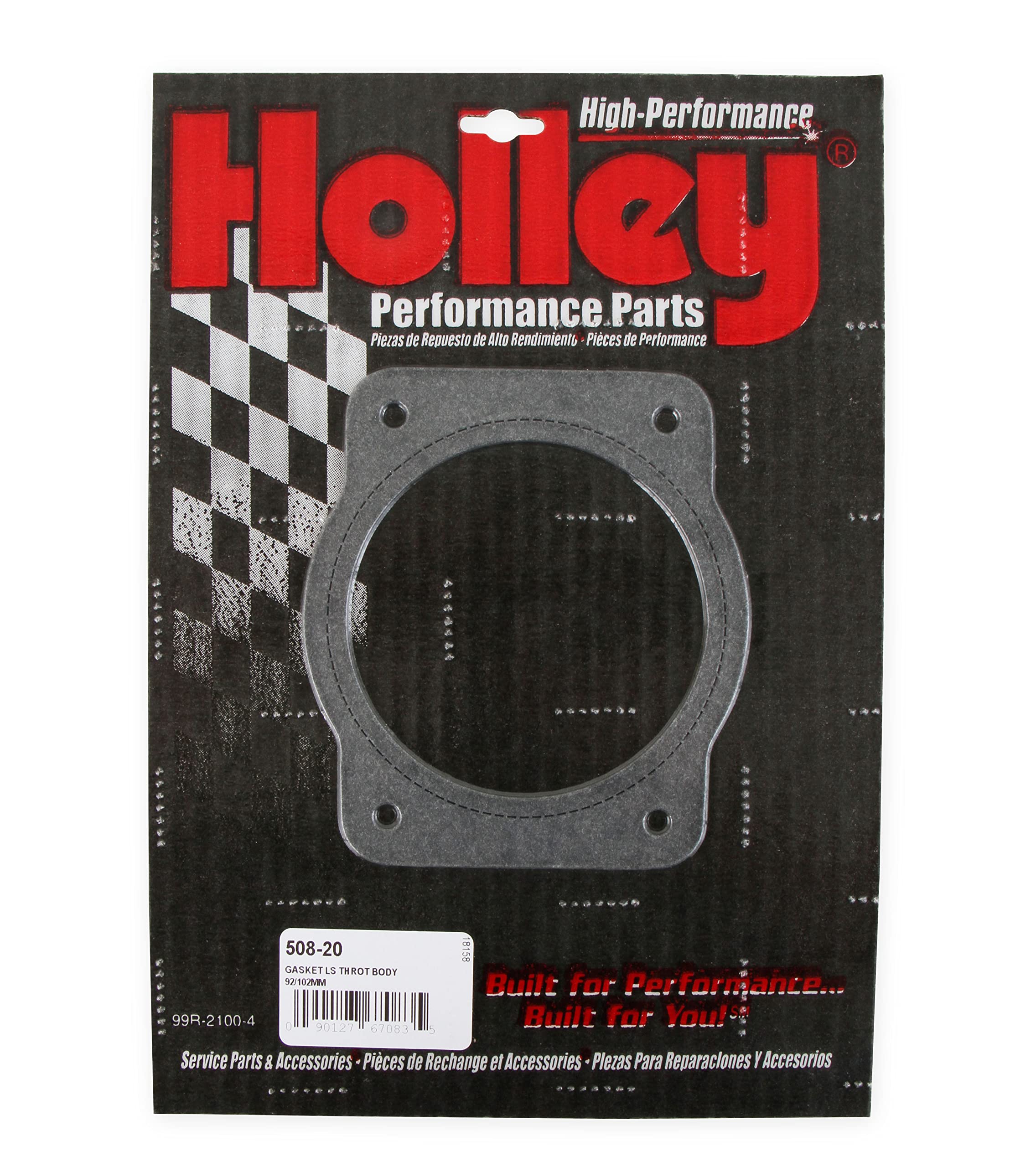 508-20 Holley EFI 92/102mm GM LS Throttle Body Gasket