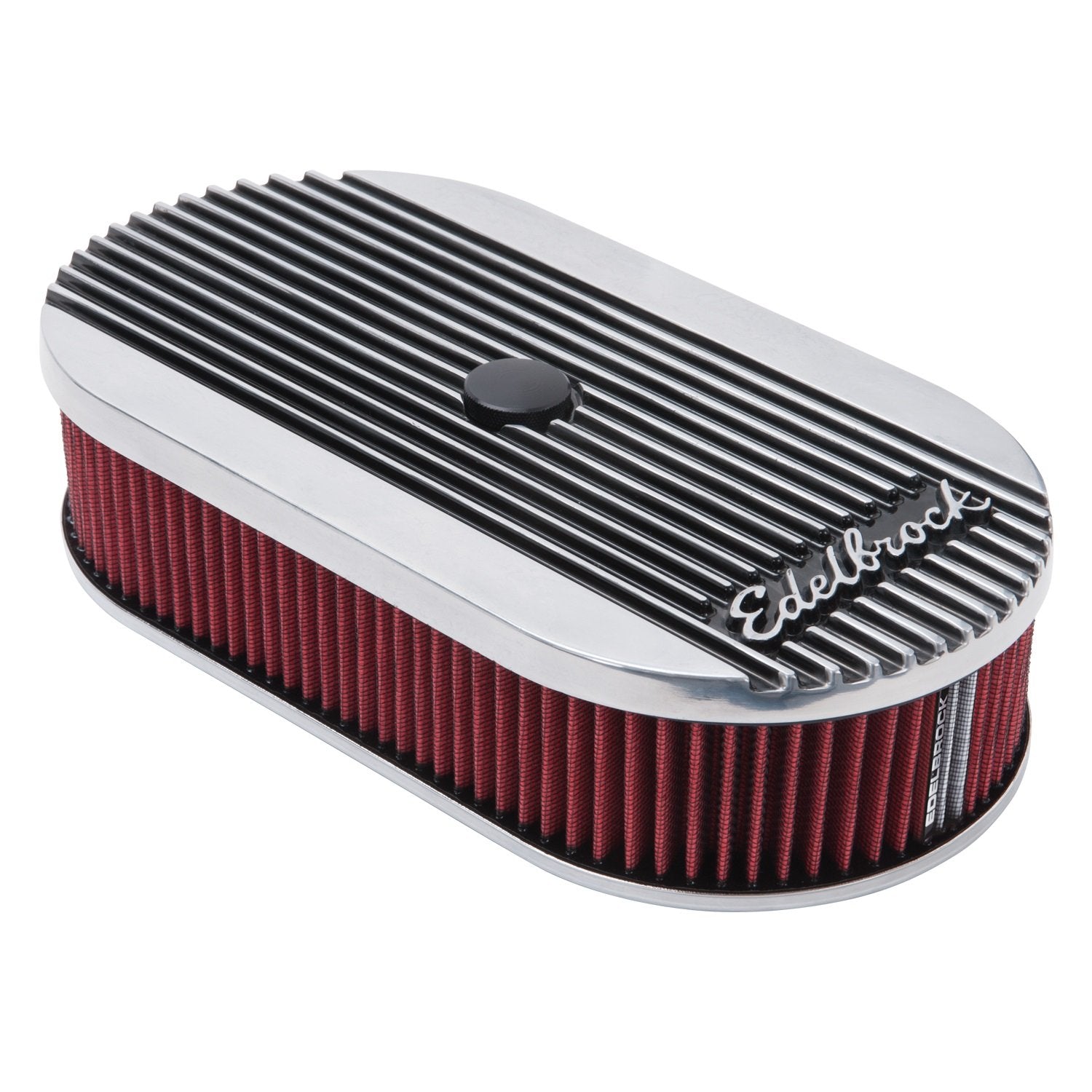 Edelbrock Elite Series 4273 Oval Air Cleaner for Single 4-Barrel Carburetor