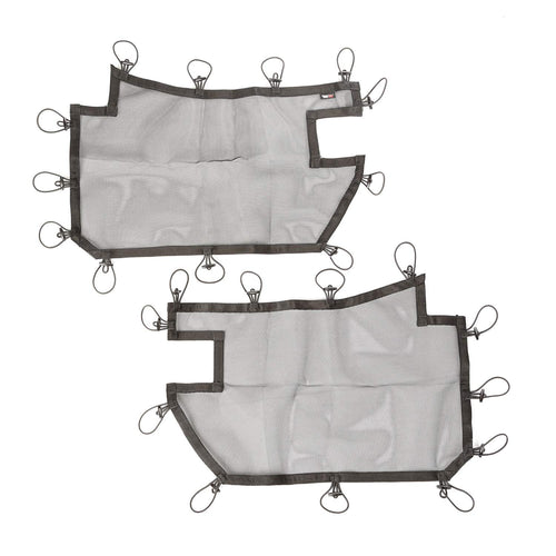 Tube Door Cover Kit, Rugged Ridge Front, Pair, Black | 13579.50 | Fits 2007-2018 Jeep Wrangler JK/JKU