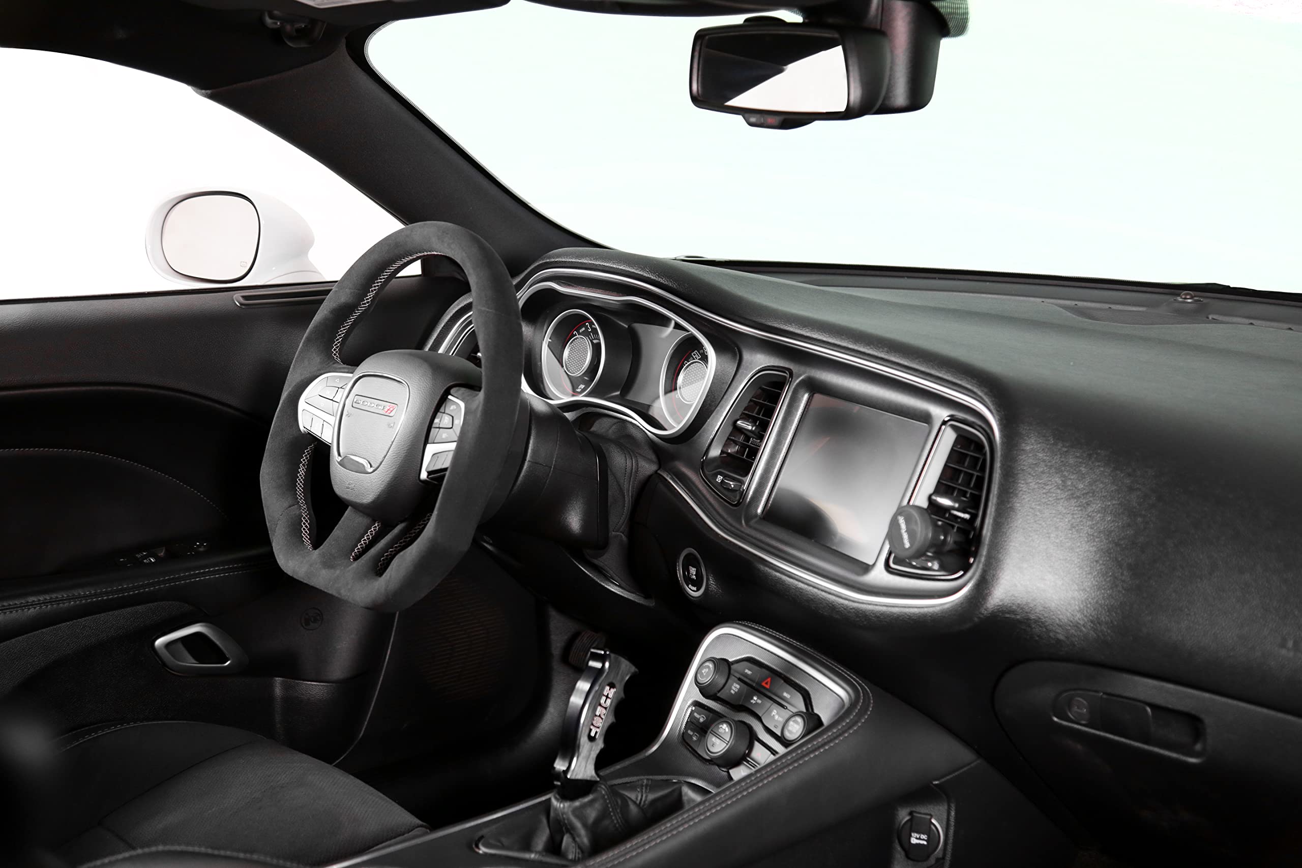 Synthetic Suede Wrapped Drake Muscle Cars CH950-18 Steering Wheel