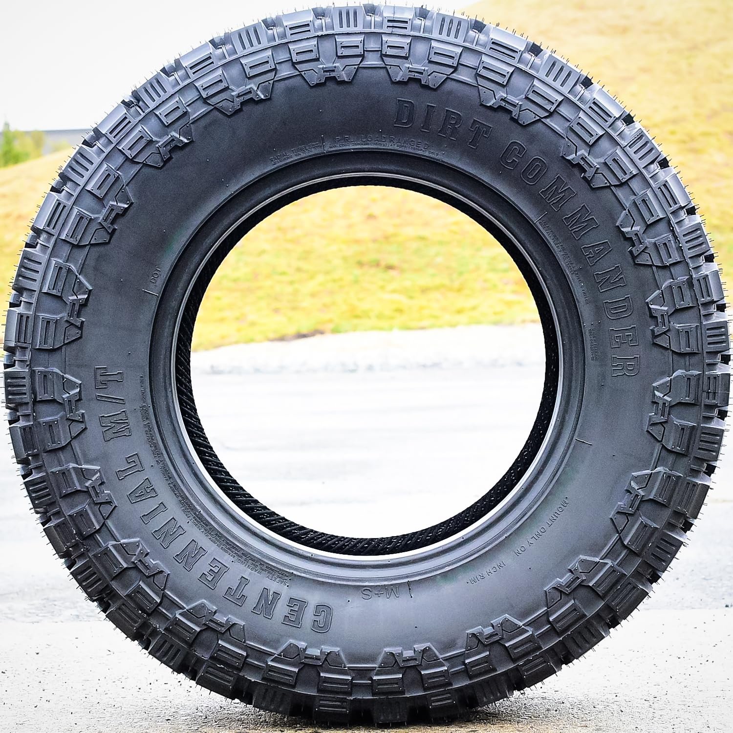 Dirt Commander Centennial MT 35X12.50R18LT 35 1250 18 35125018 12 ply Mud Tire