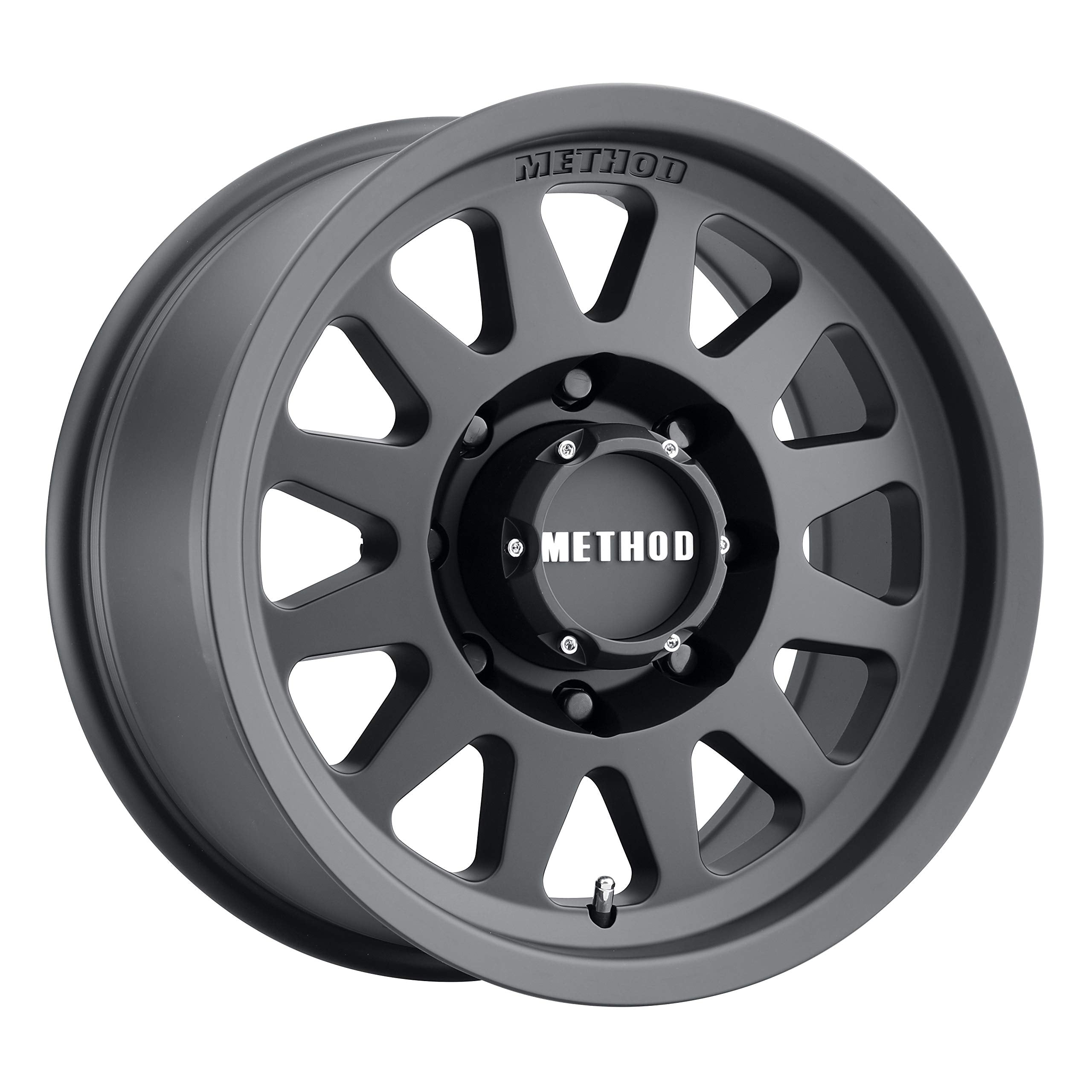 704 Method Race Wheels Matte Black 17x8.5" 8x6.5", 0mm offset 4.75" Backspace, MR70478580500