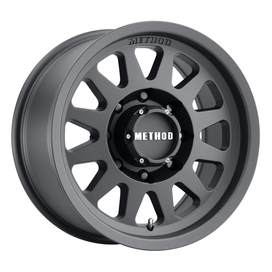 704 Method Race Wheels Matte Black 17x8.5" 8x6.5", 0mm offset 4.75" Backspace, MR70478580500