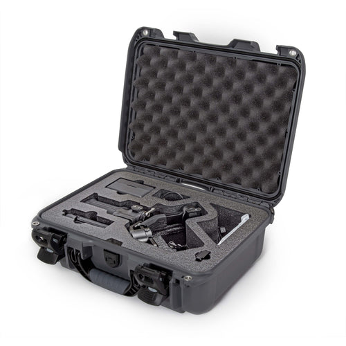 Nanuk Waterproof Hard Case 920 with Custom Foam Insert for DJI Ronin-S 3 Mini - Graphite