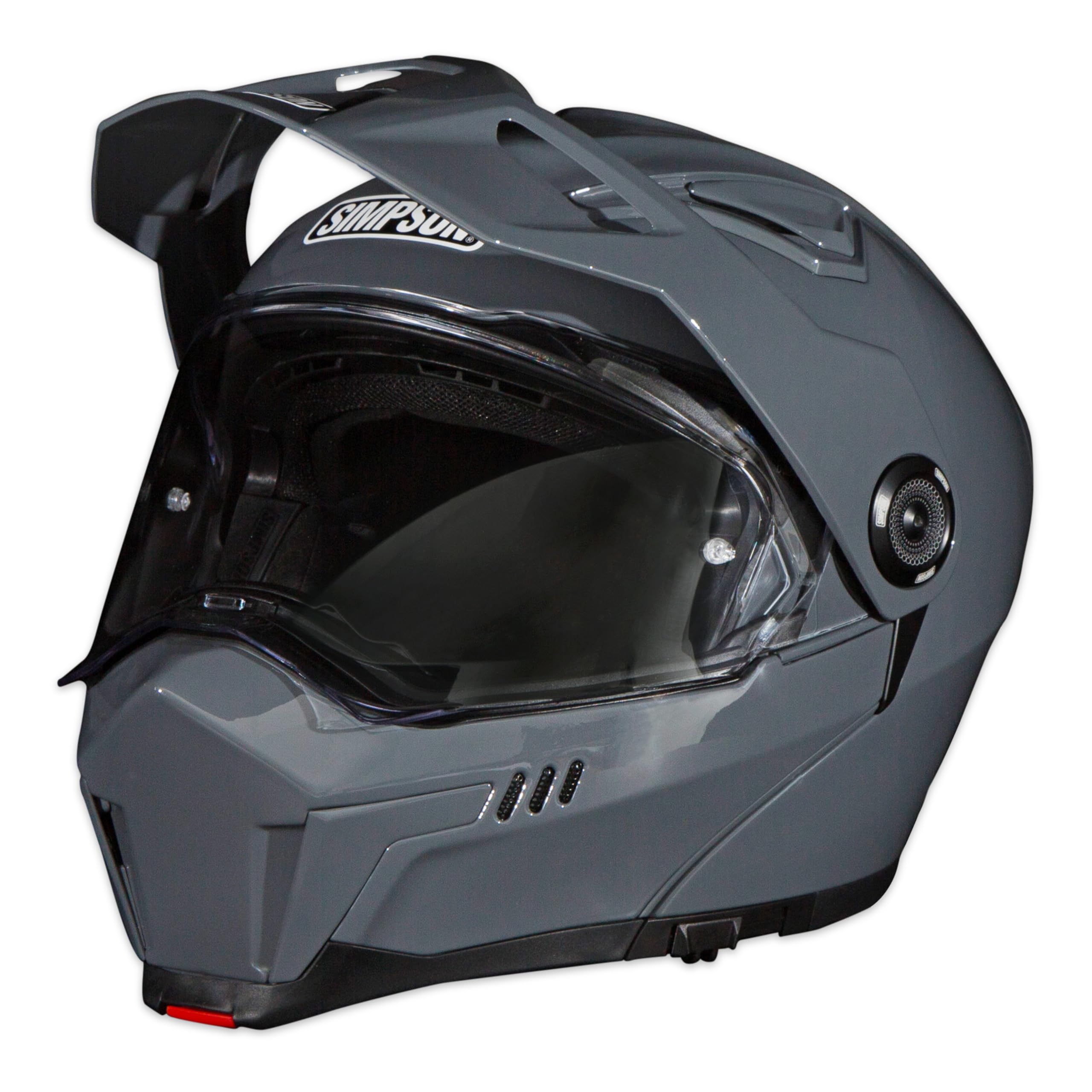 Simpson Motorcycle Helmet Journey Bandit - Armor - Large | Off Road Dirt Bike UTV Motocross ATV | Modular Full-Face Flip Up | Clear Pinlock Anti-Fog Visor Shield | DOT ECE Certified (JB4LG)