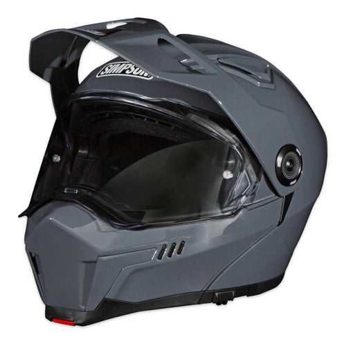 Simpson Motorcycle Helmet Journey Bandit - Armor - XS | Off Road Dirt Bike UTV Motocross ATV | Modular Full-Face Flip Up | Clear Pinlock Anti-Fog Visor Shield | DOT ECE Certified (JB4XS)