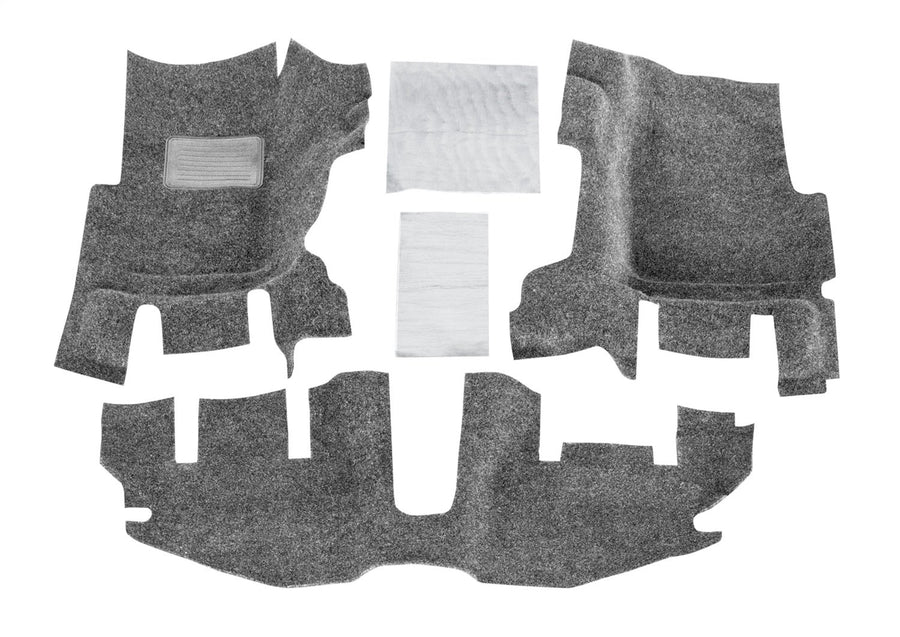Classic Bed Mat Bedrug | 1997 - 2006 Jeep Wrangler TJ/LJ (w/cntr console, Heat Shields), Charcoal Grey | BRTJ97F