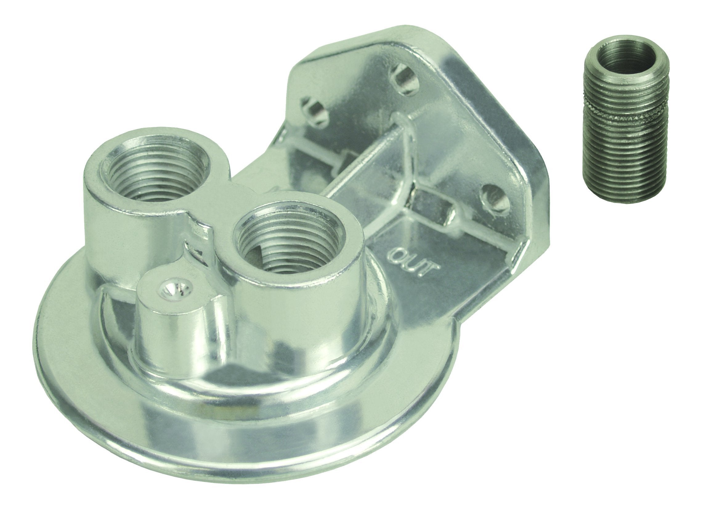 Remote Filter Mount Kit Derale 25728, Silver