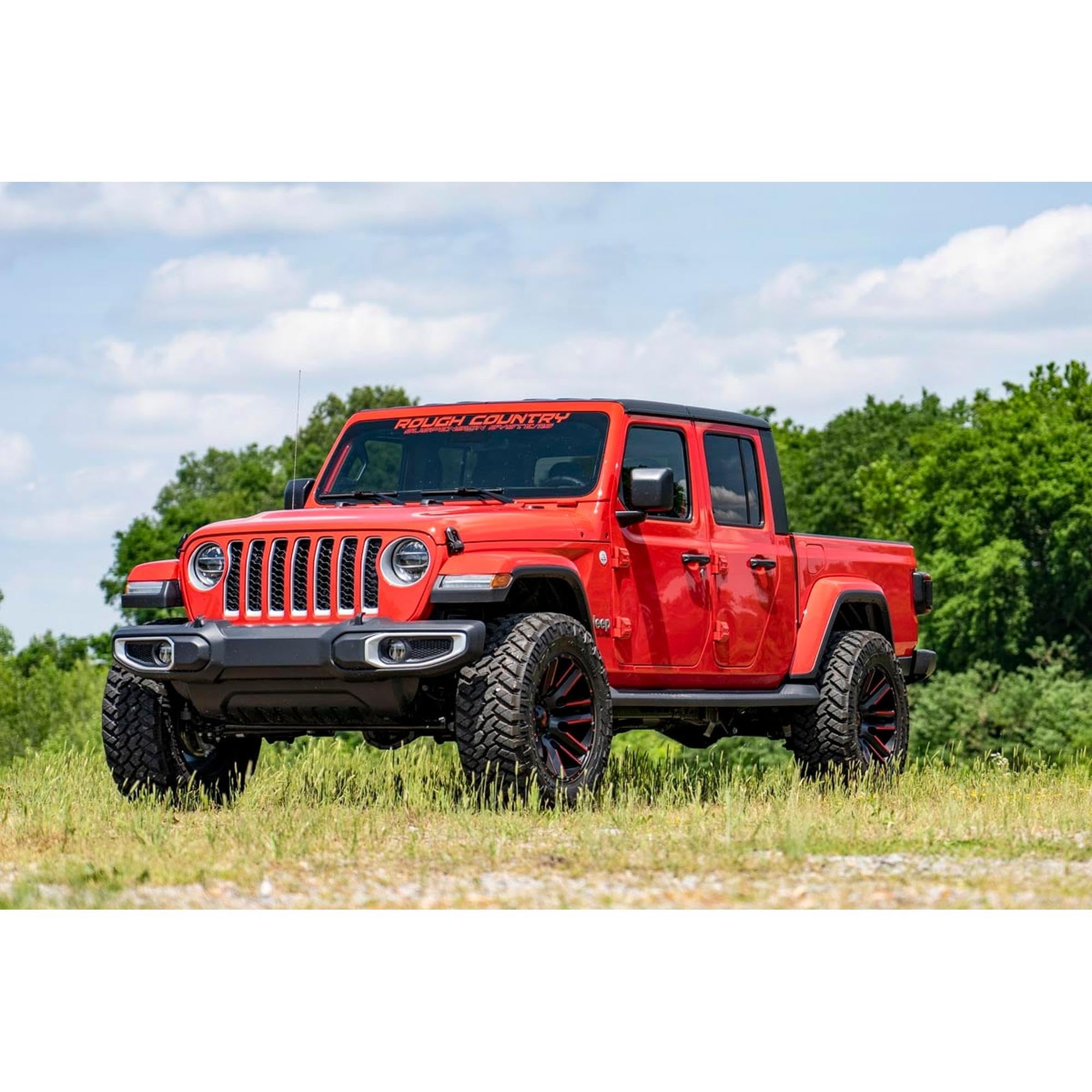 2.5" Rough Country Leveling Kit w/M1 Shocks for 20-24 Jeep Gladiator JT - 63440