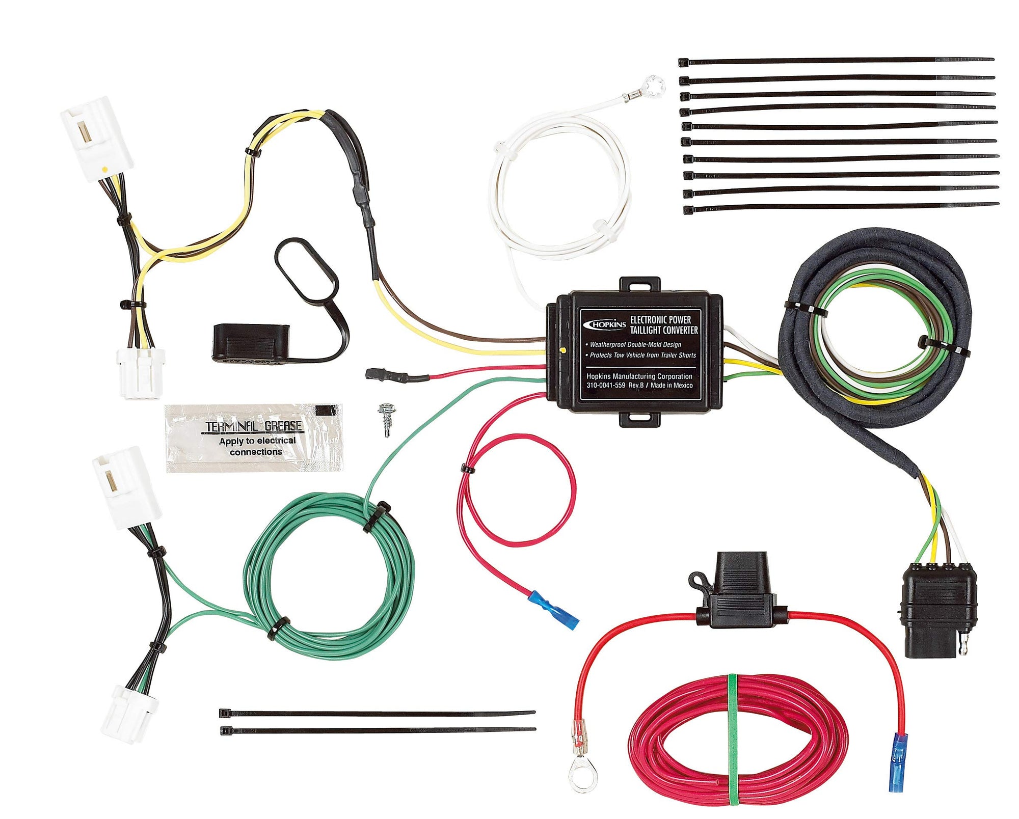 Plug-In Simple Hopkins Towing Solutions Vehicle Wiring Kit 11140804