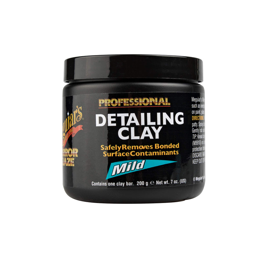 Meguiar's Aggressive Professional Detailing Clay, C2100 - Safely Remove Contaminants Bonded on Paint for a Smooth, Glossy Finish - Premium Clay Bar for Car Detailing and Paint Prep, 200 Grams