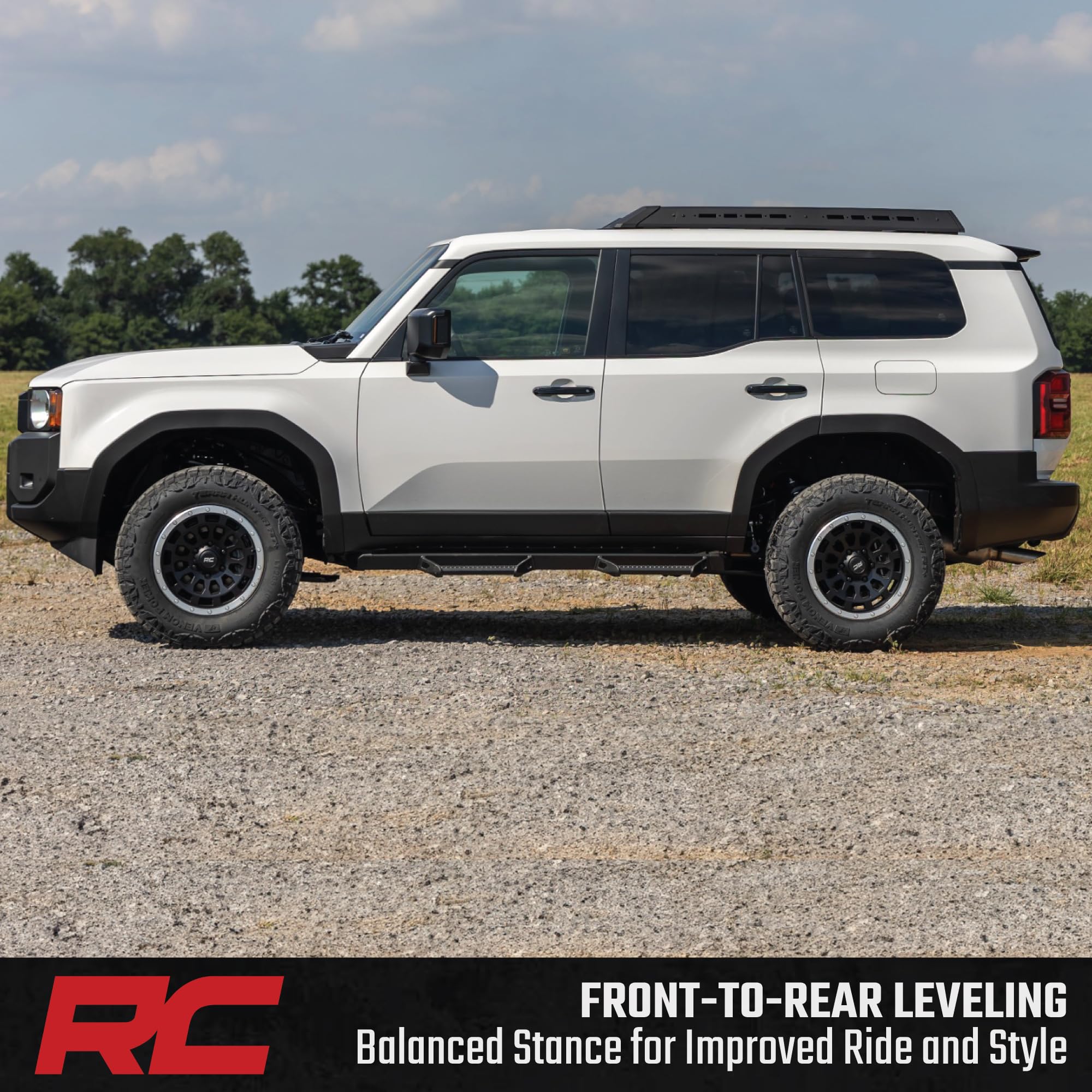 Rough Country 2" Lift Kit Suspension for 24-25 Toyota Land Cruiser - 73030