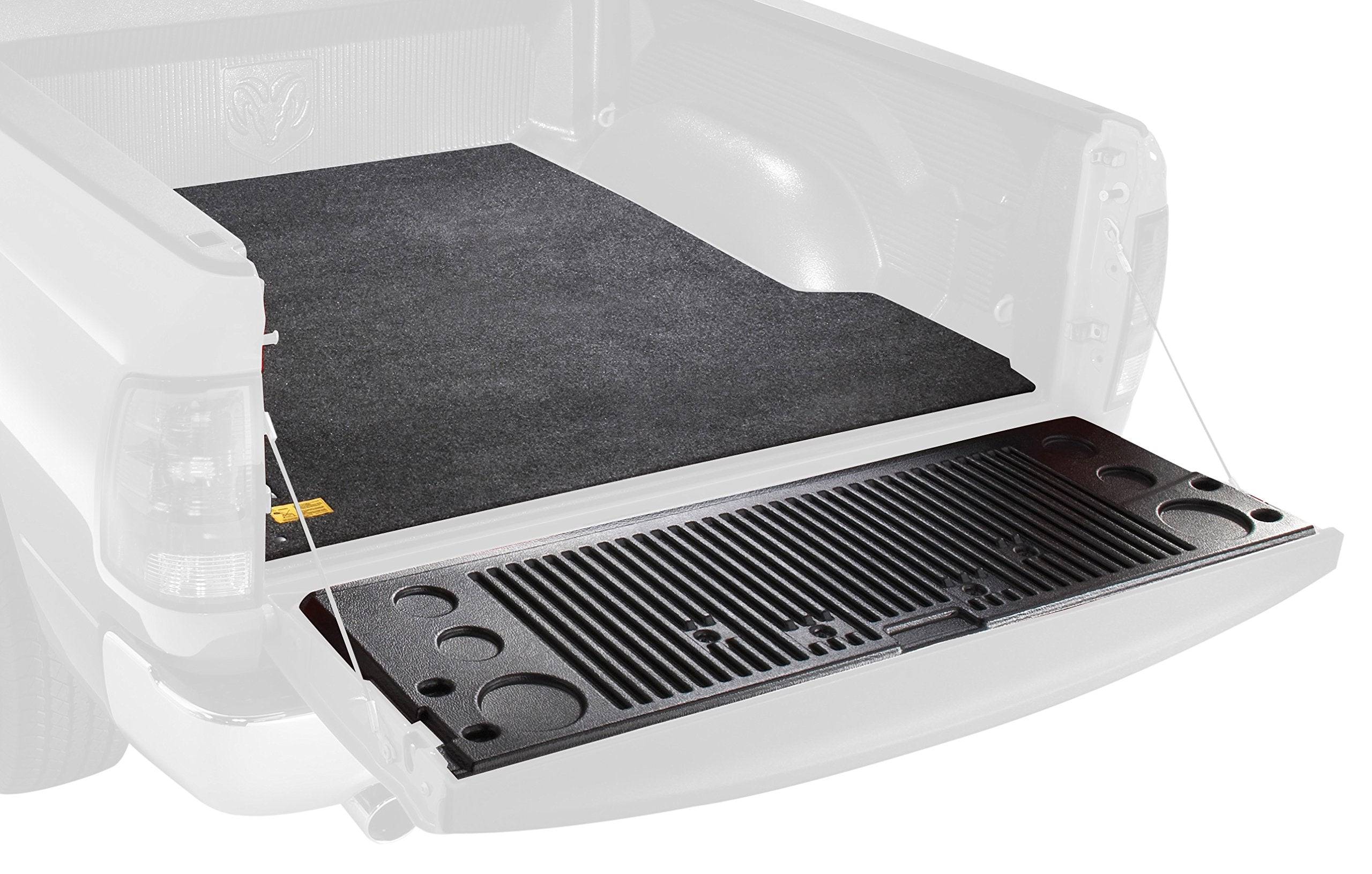 Classic Bed Mat Bedrug | 2015 - 2022 Chevrolet Colorado / GMC Canyon (Models with Drop-In Bedliner Only) 74.0 Bed, Charcoal Grey | BMB15SBD