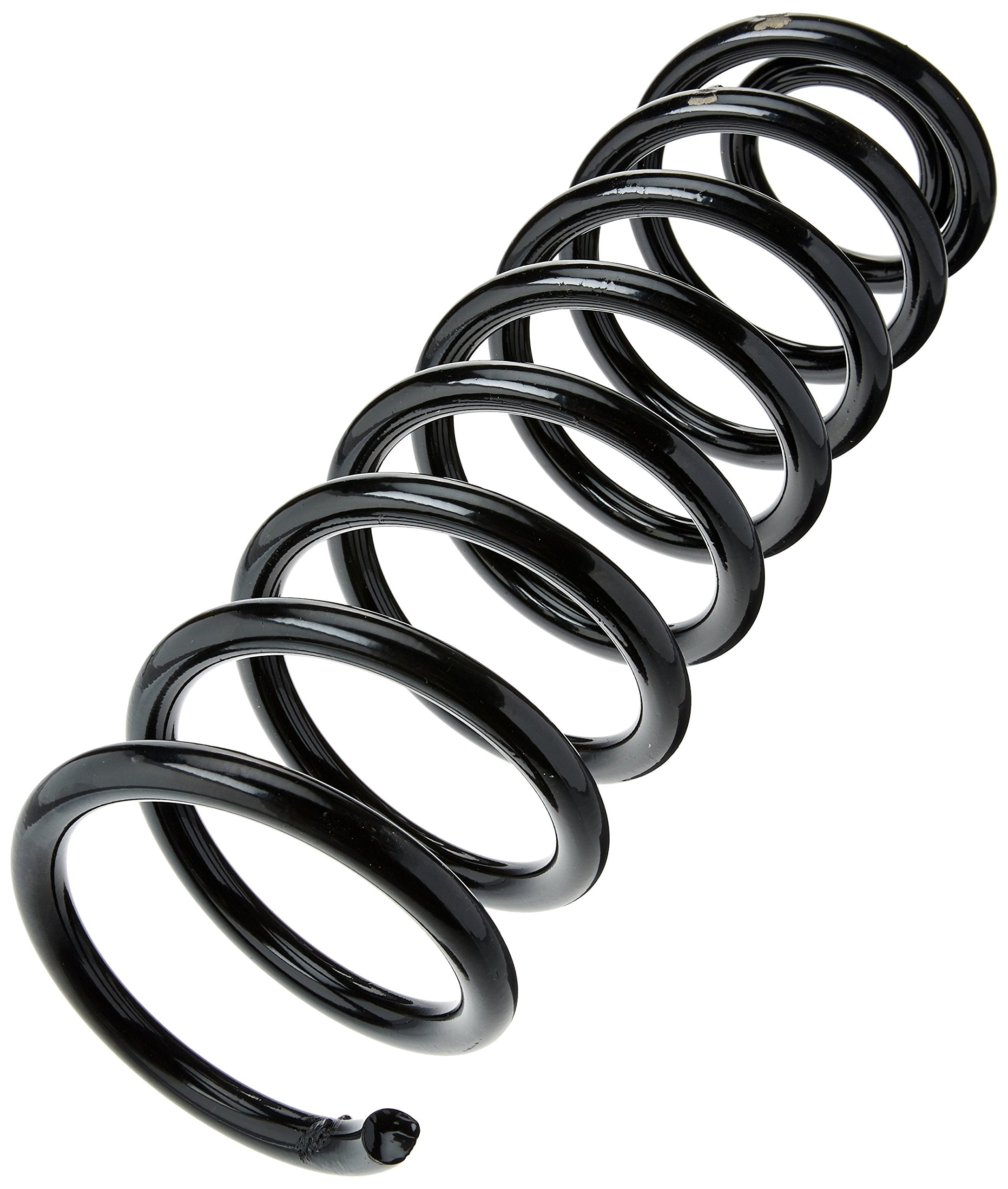Automotive Crown Coil Spring Suspension, Black