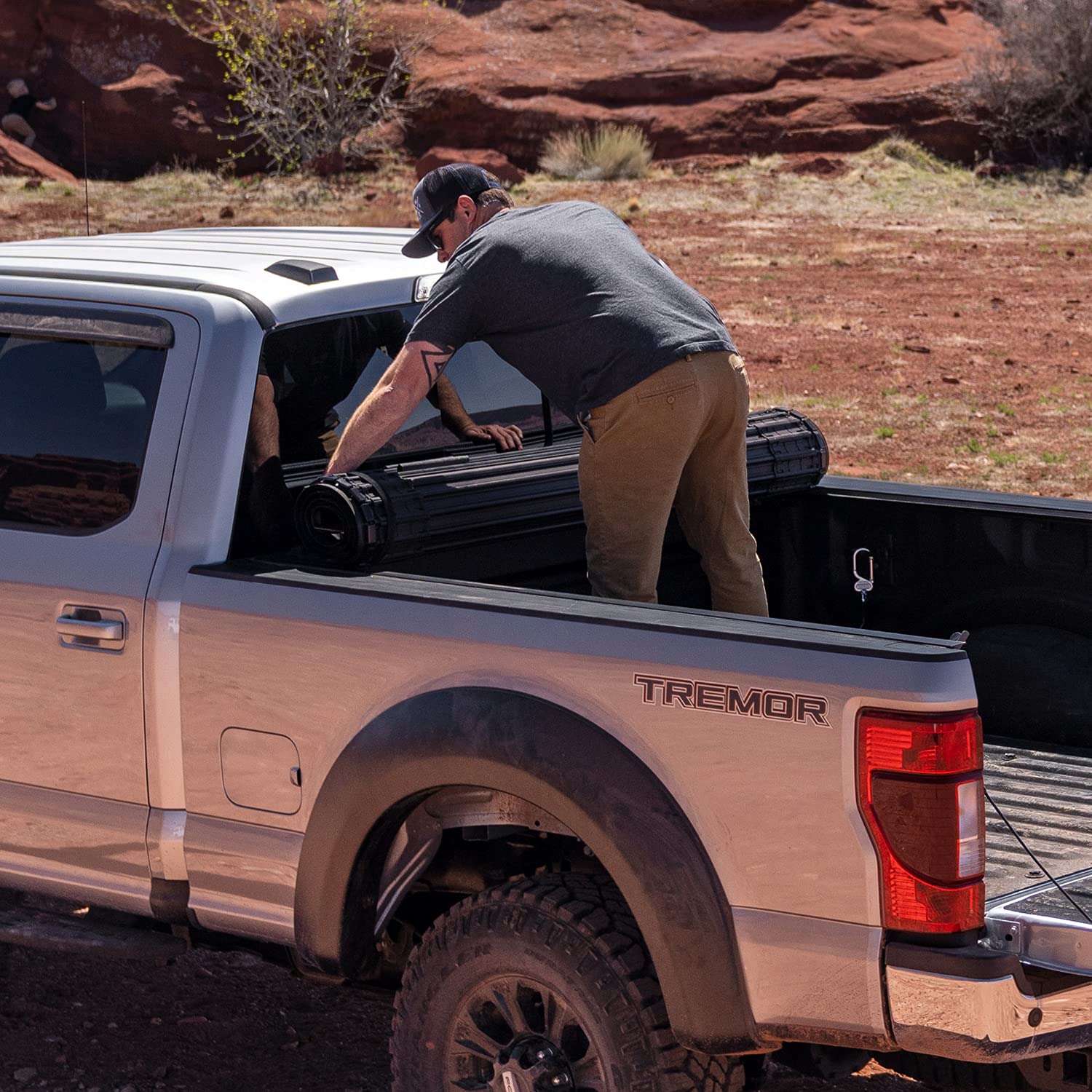 BAK Revolver X4s Hard Rolling Truck Bed Tonneau Cover | 80213RB | Fits Dodge Ram 1500 2012-2023, 2500/3500 w/RamBox 6' 4" Bed (76.3")