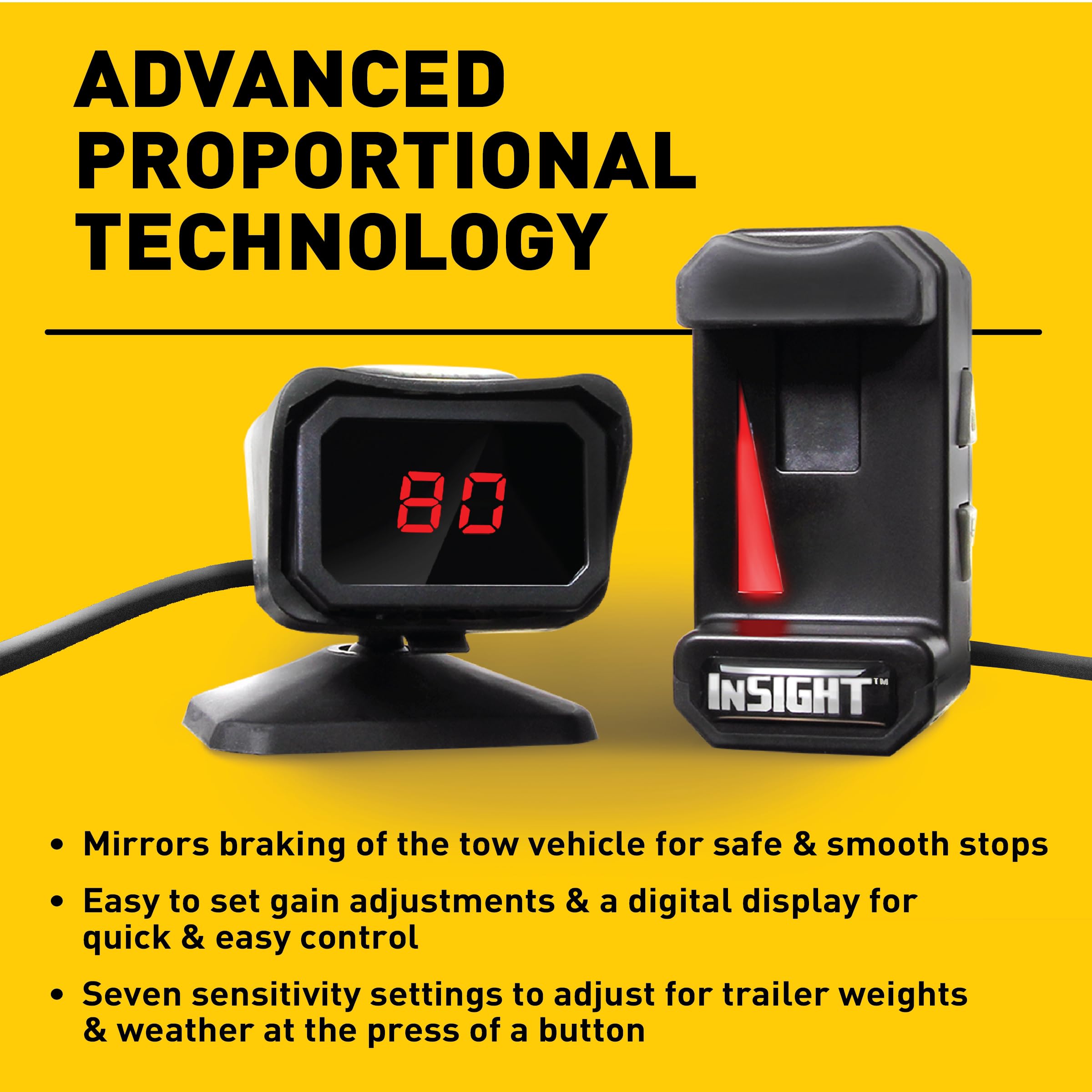 INSIGHT Hopkins Towing Solutions Plug-in Simple Brake Control 47297