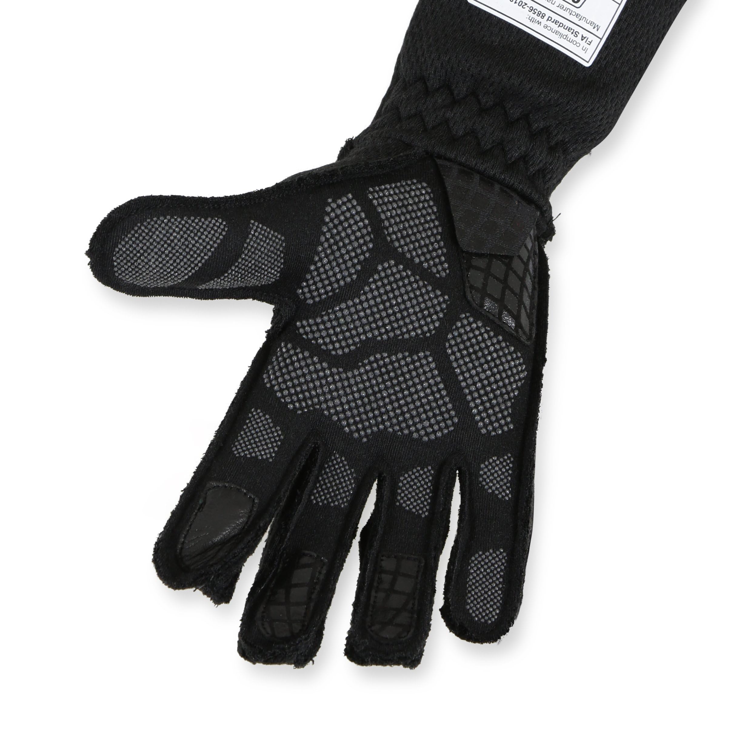 MGZK Simpson Racing Magnata Gloves Black/Grey XXL - Pair